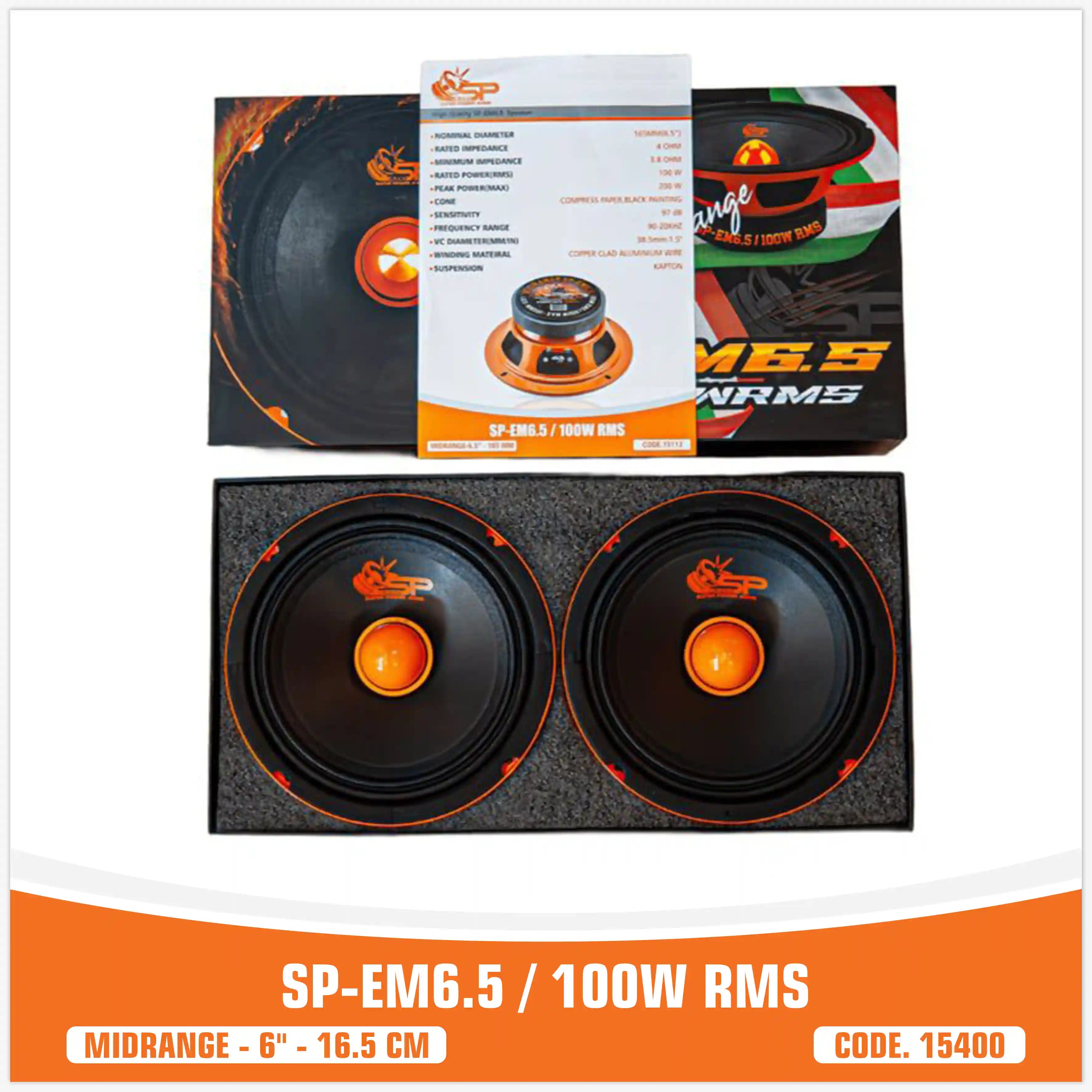 SP-EM 6.5 - 100W RMS (PRECIO POR PAR)