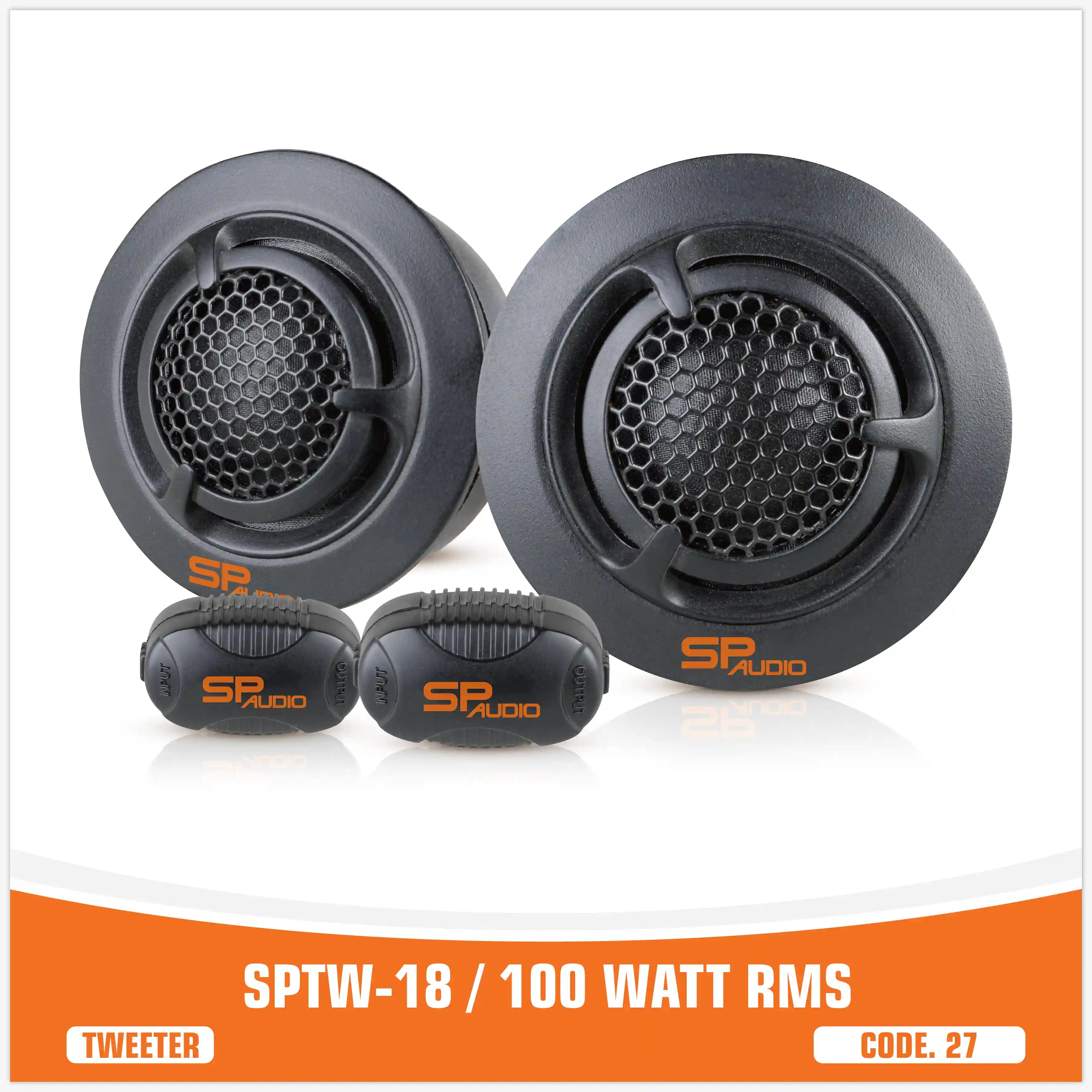 SP TW 18 SET NORMAL TWEETER 100W RMS / 200 WATT MAX (PAIR PRICE)