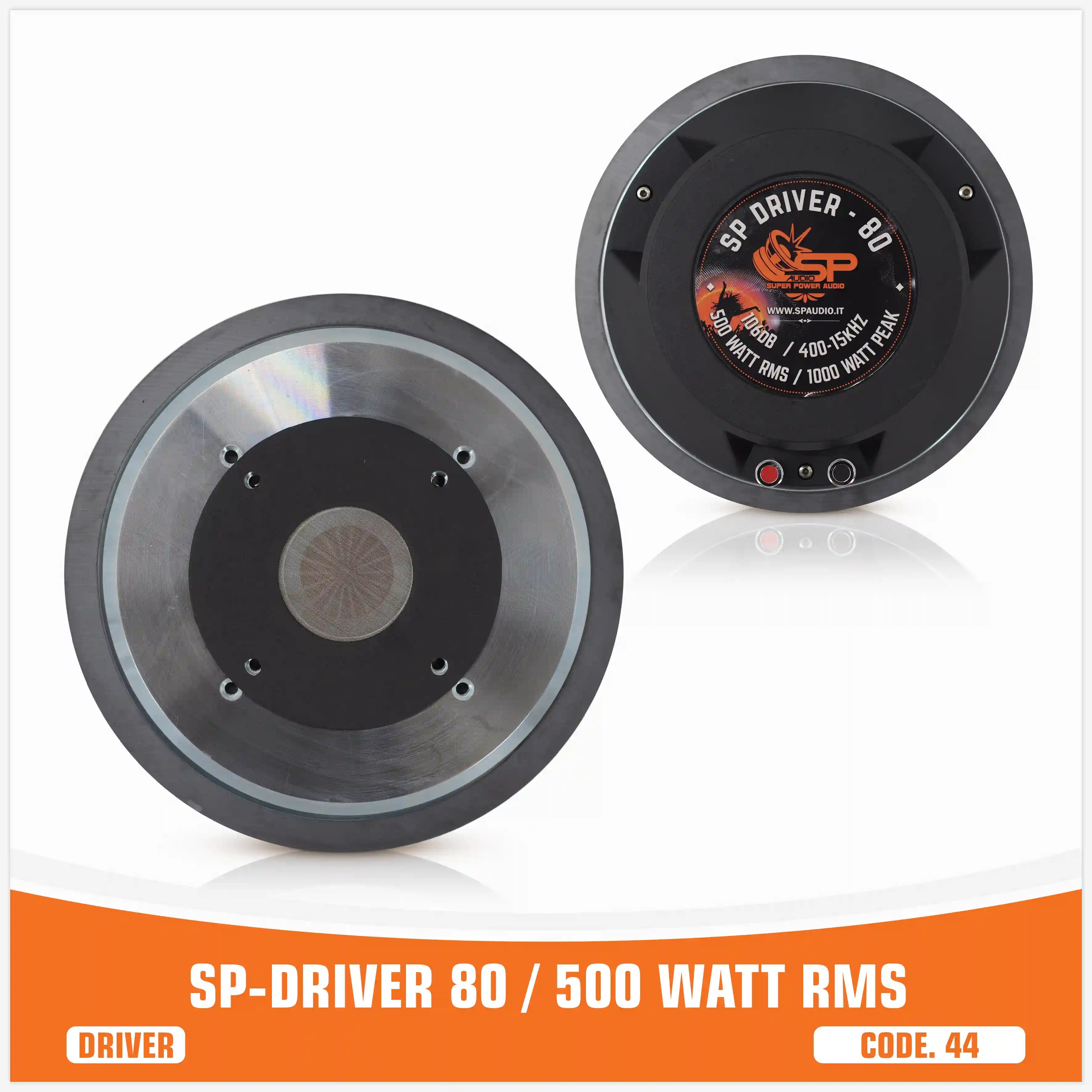 SP DRIVER 80 compression driver without horn 500W RMS – SP Audio