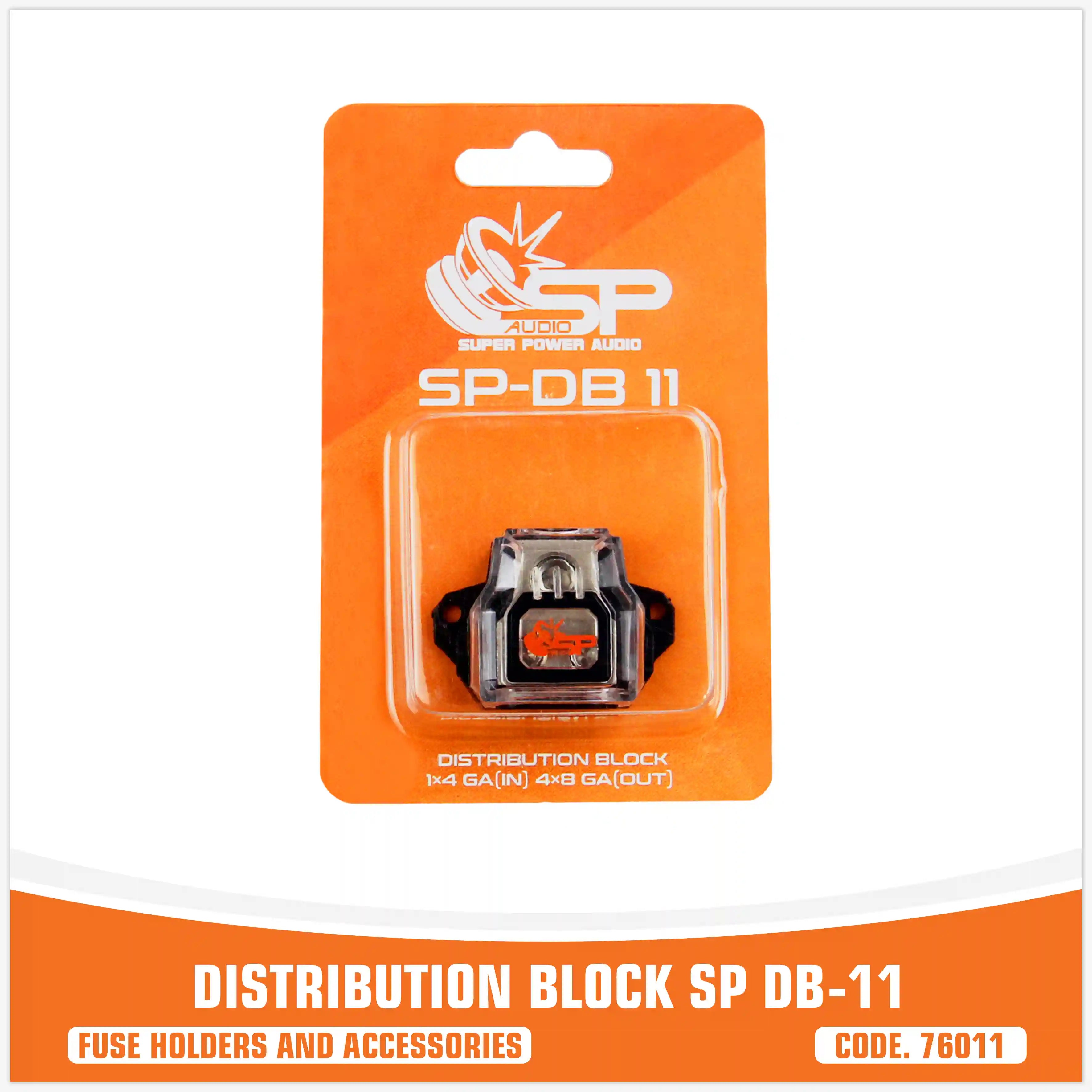 SP DB 11 DISTRIBUTION BLOCK 1x4GA IN 4x8GA