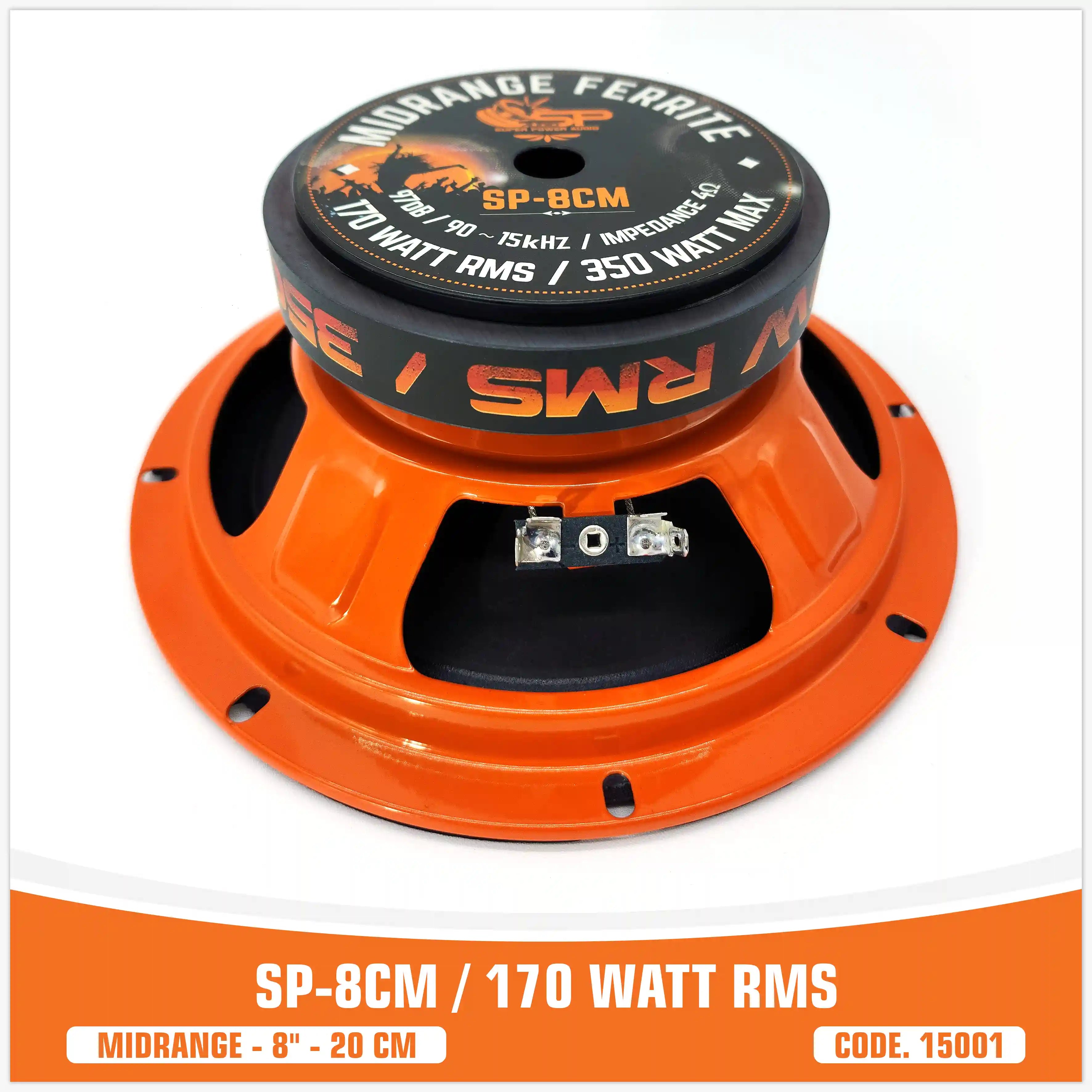 SP 8CM MIDRANGE BEST SELLER 8"/20CM 150W RMS (PAIR PRICE)