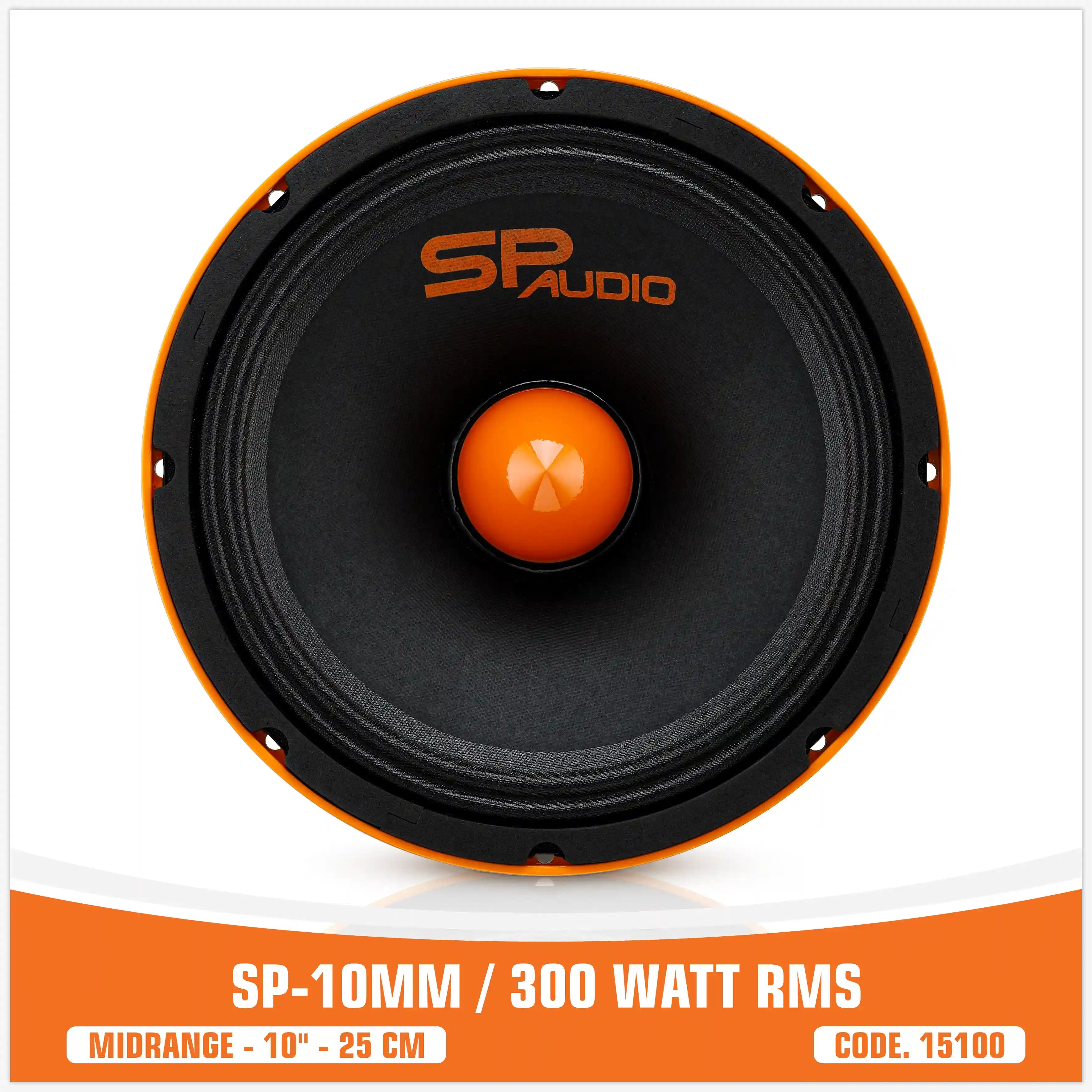 SP 10MM MIDRANGE EXTREME 10"/25CM 300W RMS (UNIT PRICE)