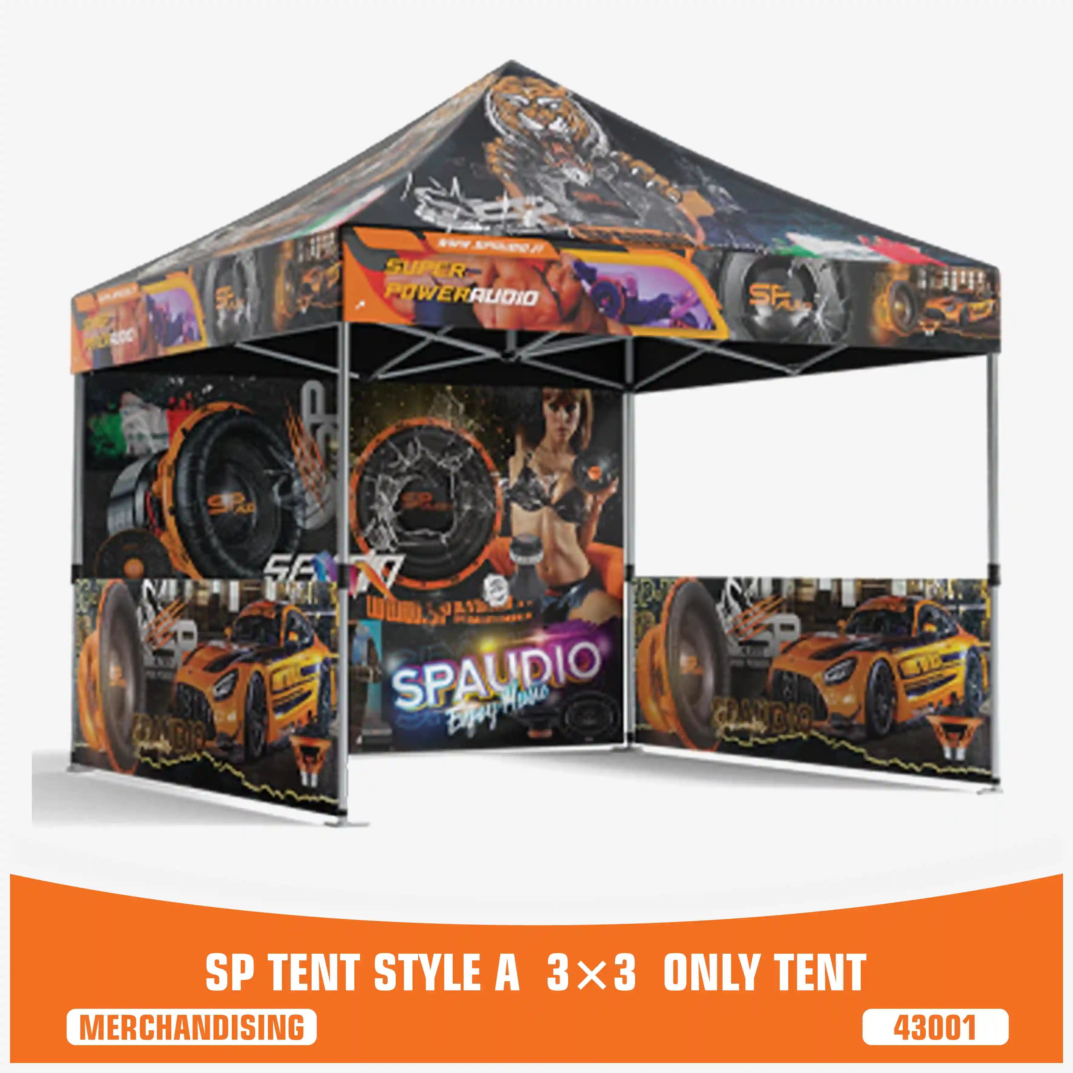 TENT 2 SPAUDIO (UNIT PRICE)