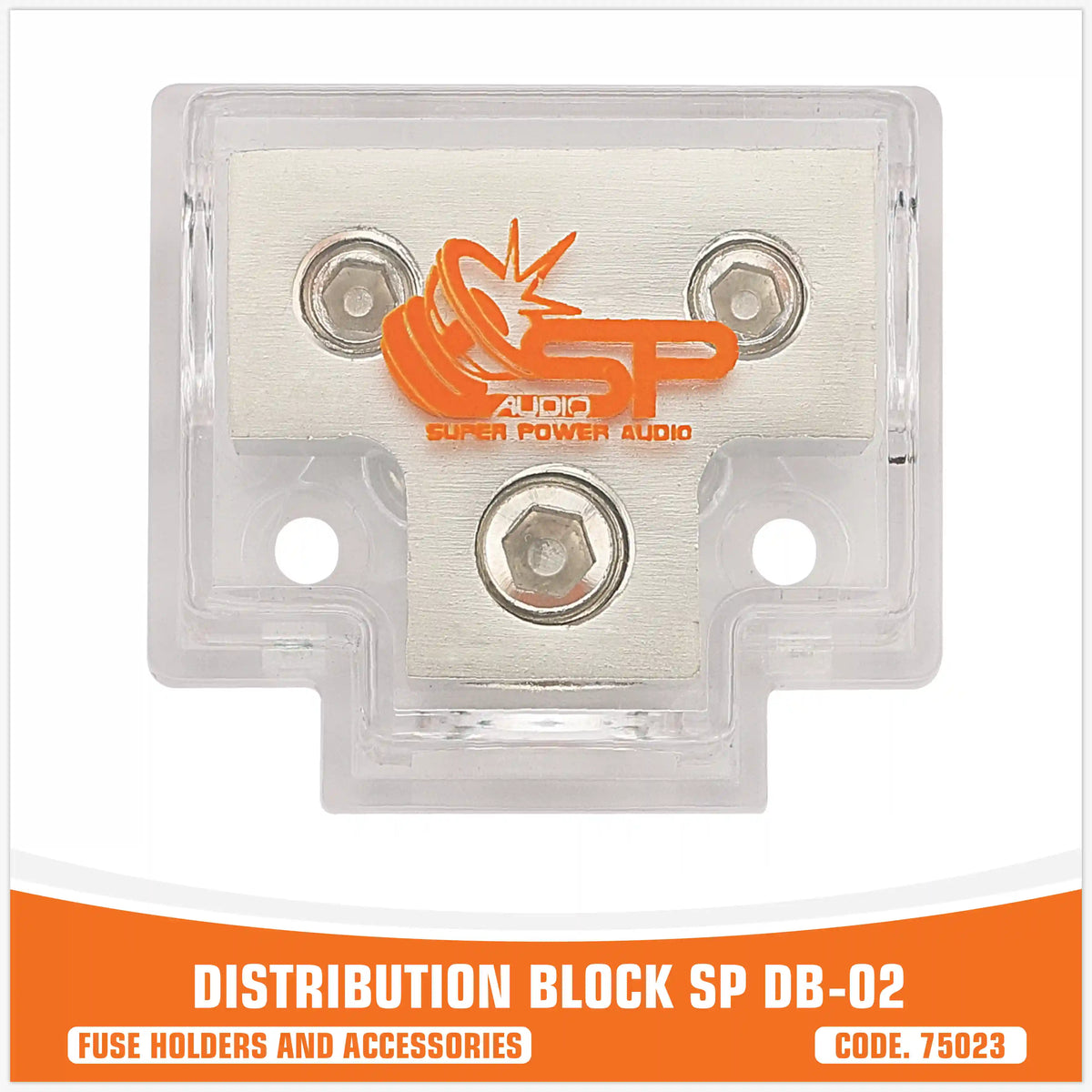 SP DB 02 Bloque de distribución 1x2GA entrada / 2x4GA salida