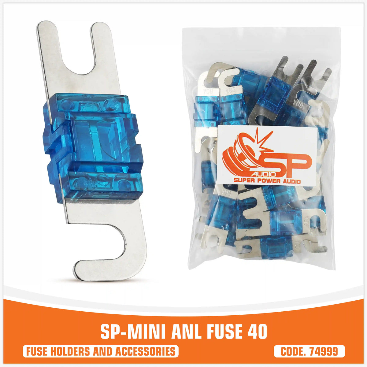 BOLSA DE FUSIBLES SP MINI ANL 40 MINI ANL 24 UDS. (PRECIO POR PAQUETE)
