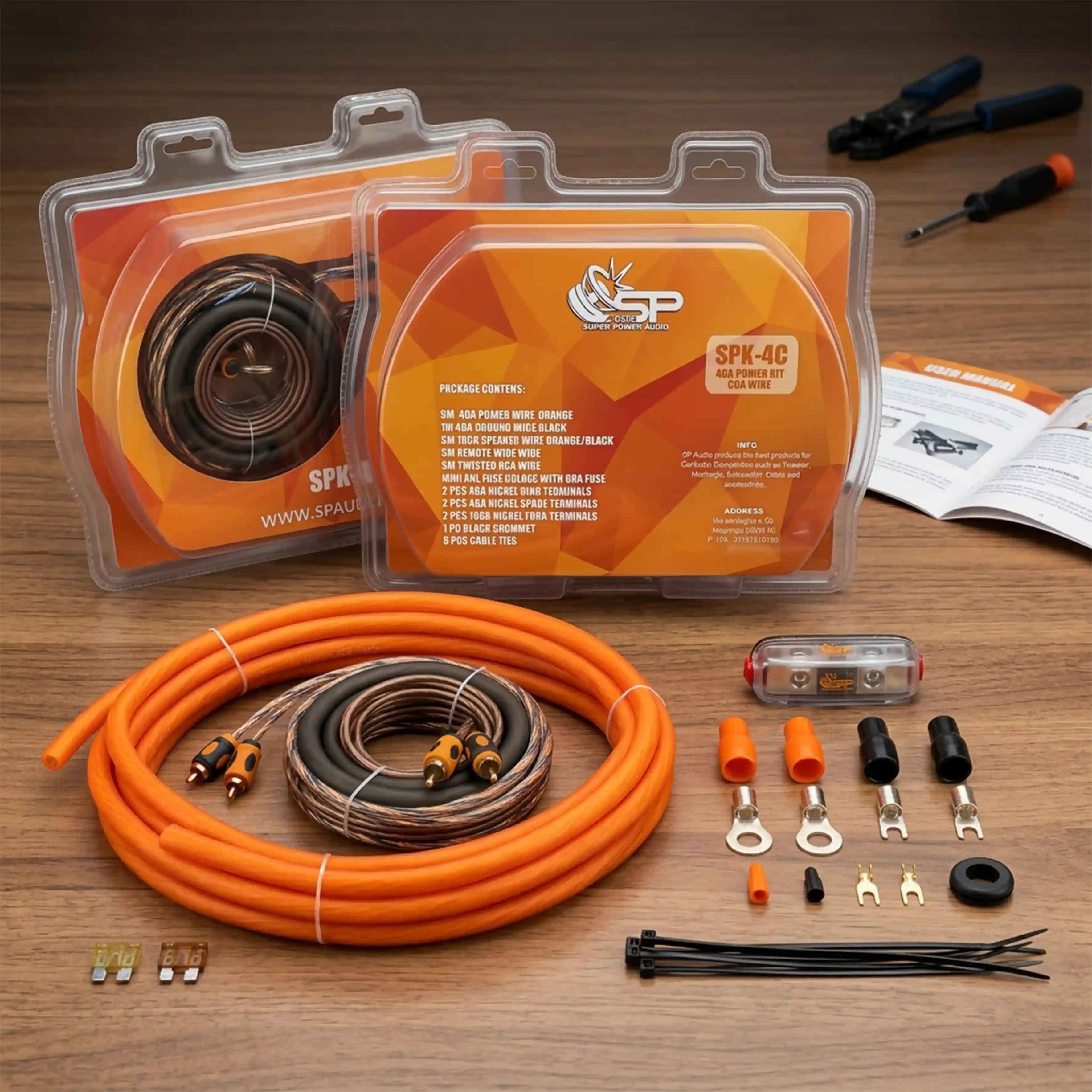 SP KIT CABLE 4 AWG CCA (PRICE POR PACK)