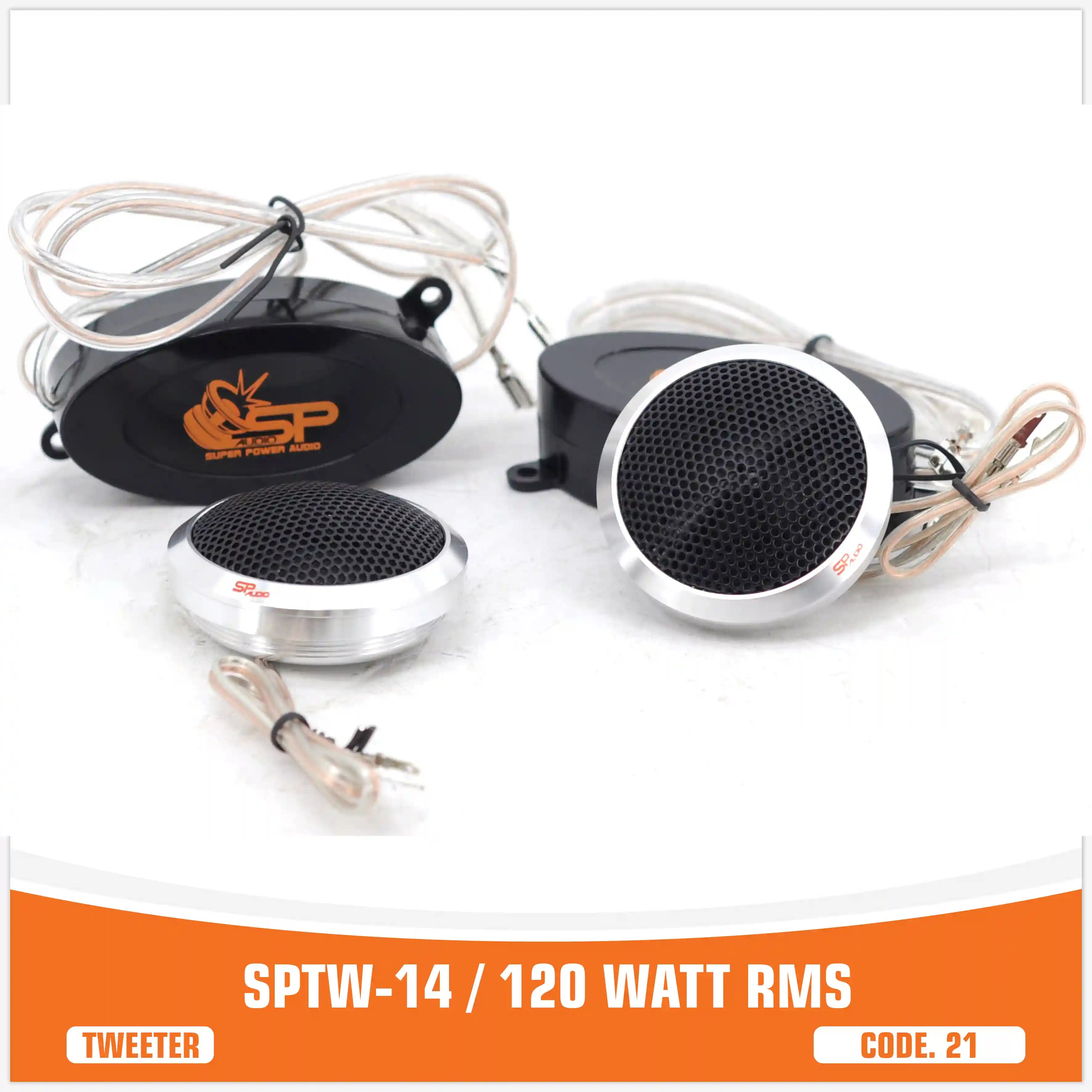 SP TW 14 ALUMINIUM TWEETER 120W RMS (PAIR PRICE)