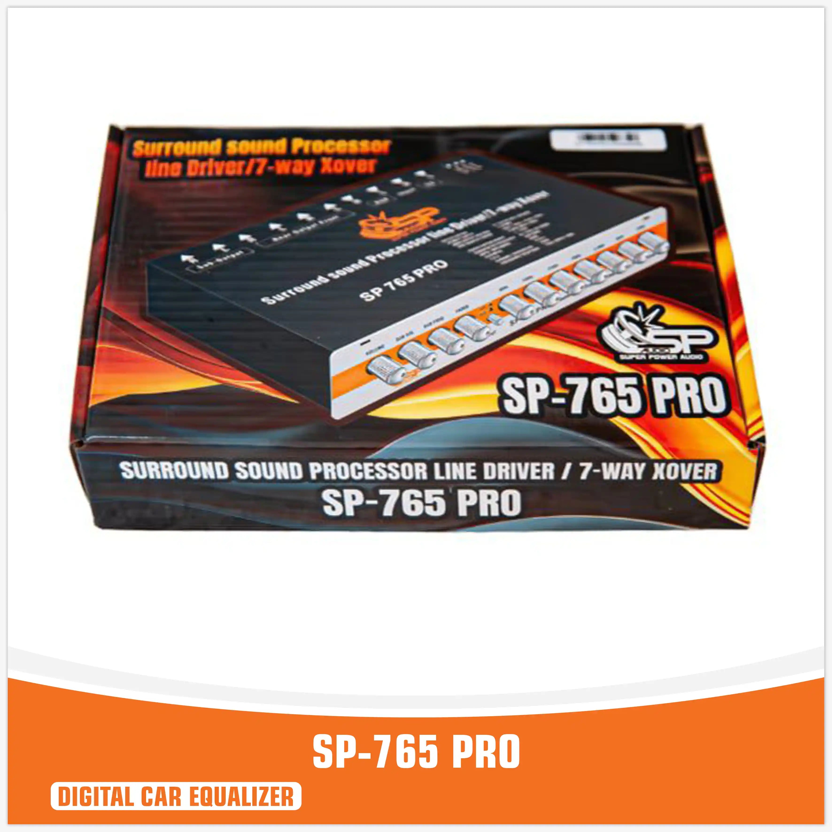 SP-765 PRO - DIGITAL EQUALIZER PROCESSOR