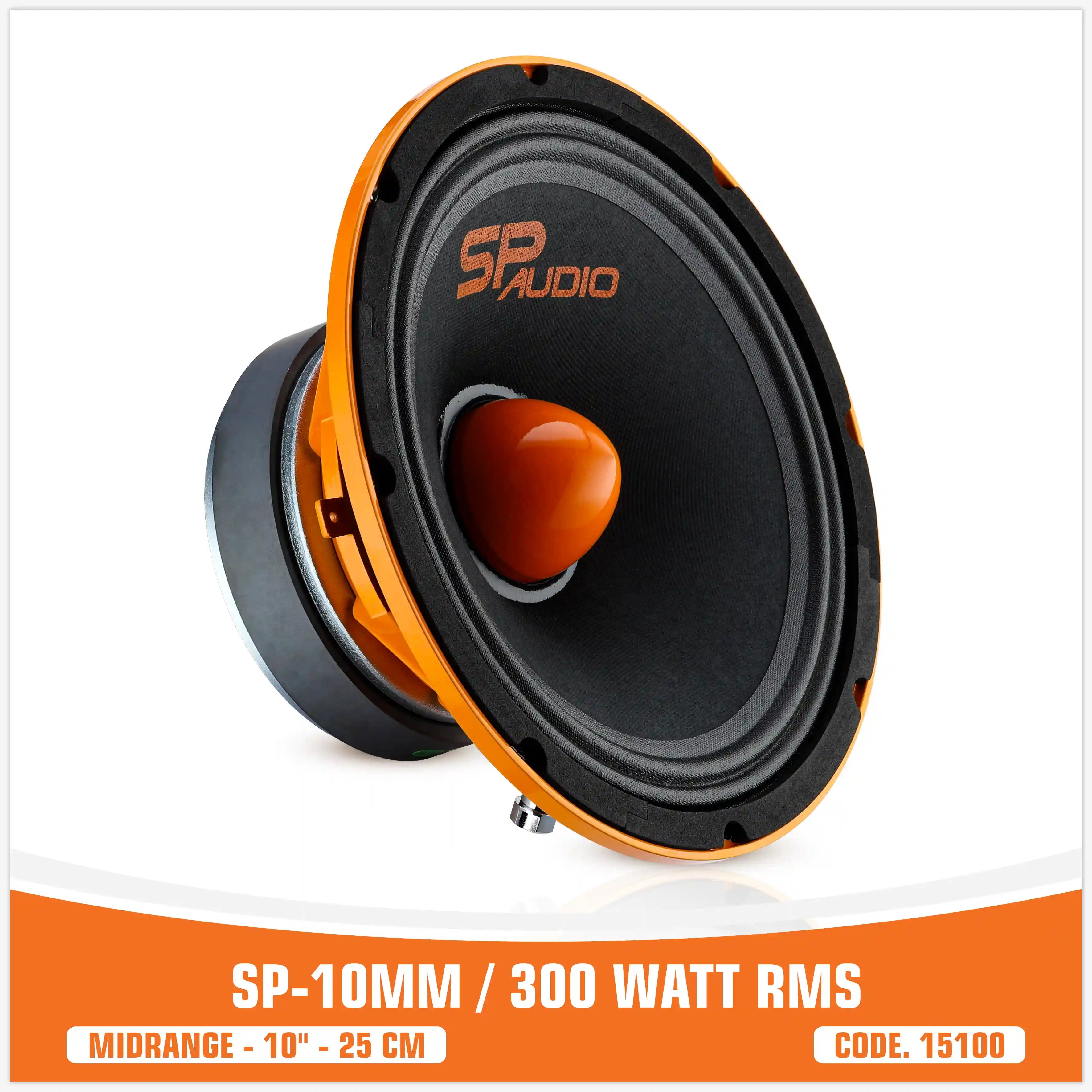 SP 10MM MIDRANGE EXTREME 10"/25CM 300W RMS (UNIT PRICE)