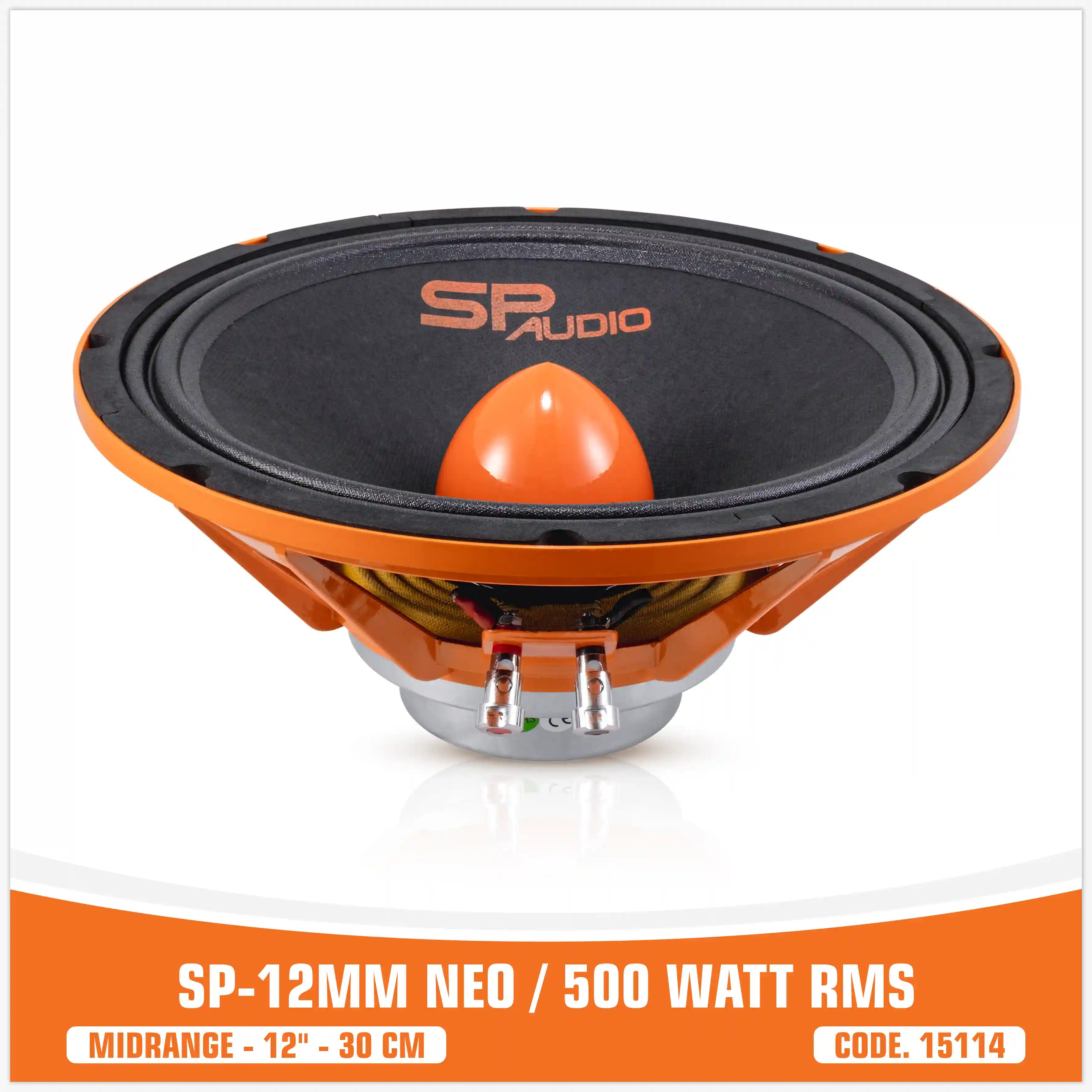SP 12MM NEO MIDRANGE EXTREME 12"/30CM NEO MAGNET 500W RMS (UNIT PRICE)