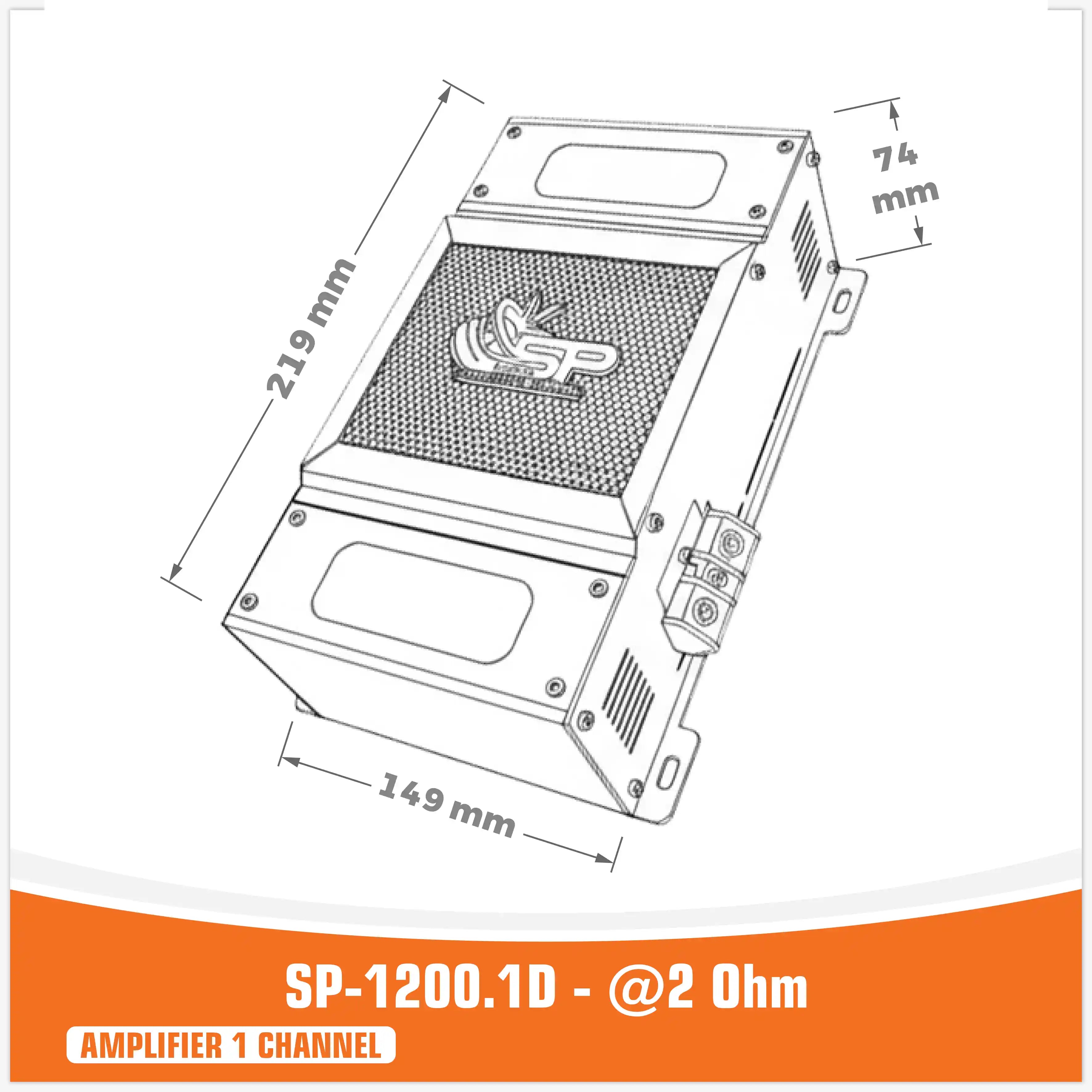 SP-1200.1D - @2 ohm