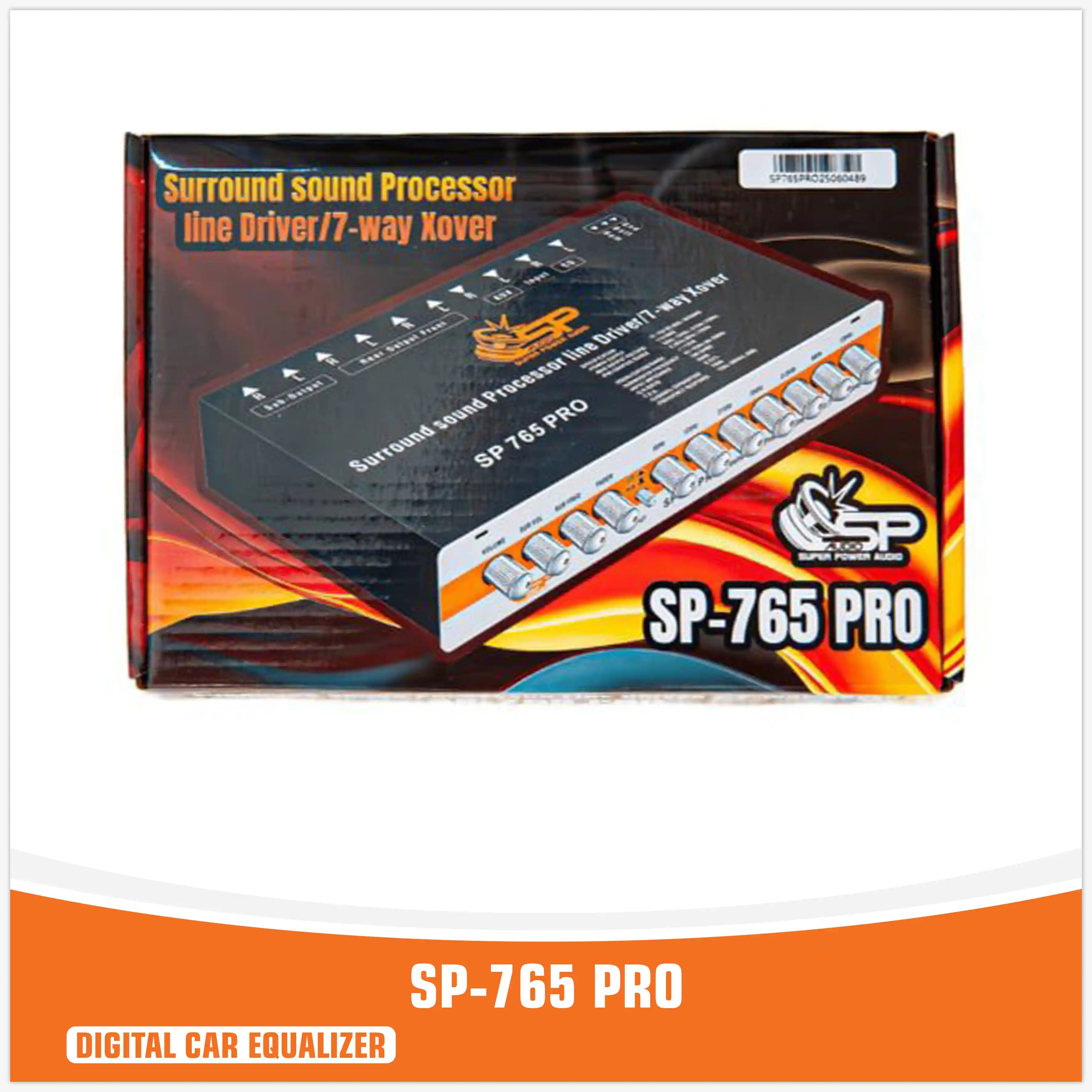 SP-765 PRO - DIGITAL EQUALIZER PROCESSOR