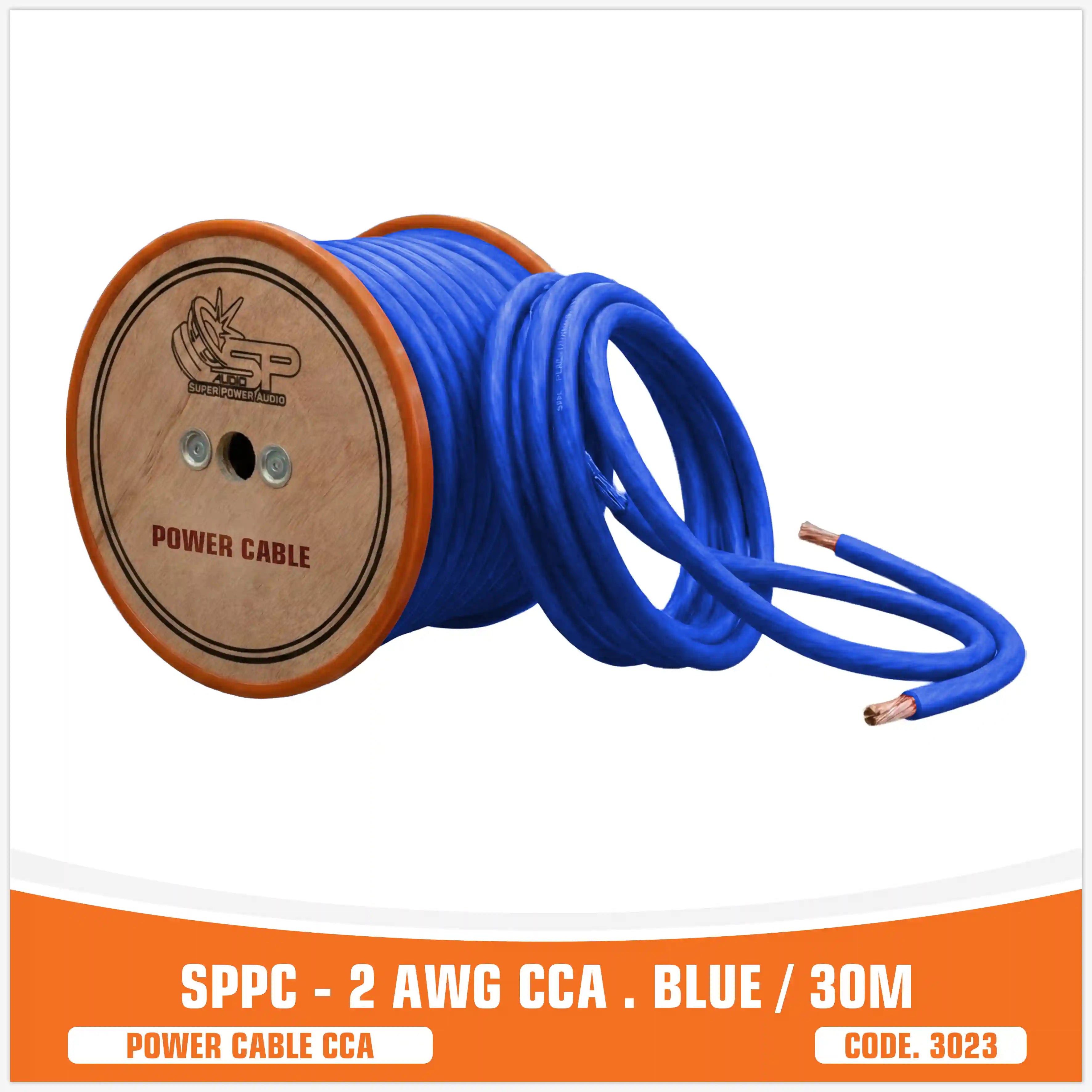 SP 2GA AZUL (30M/CARRETE)