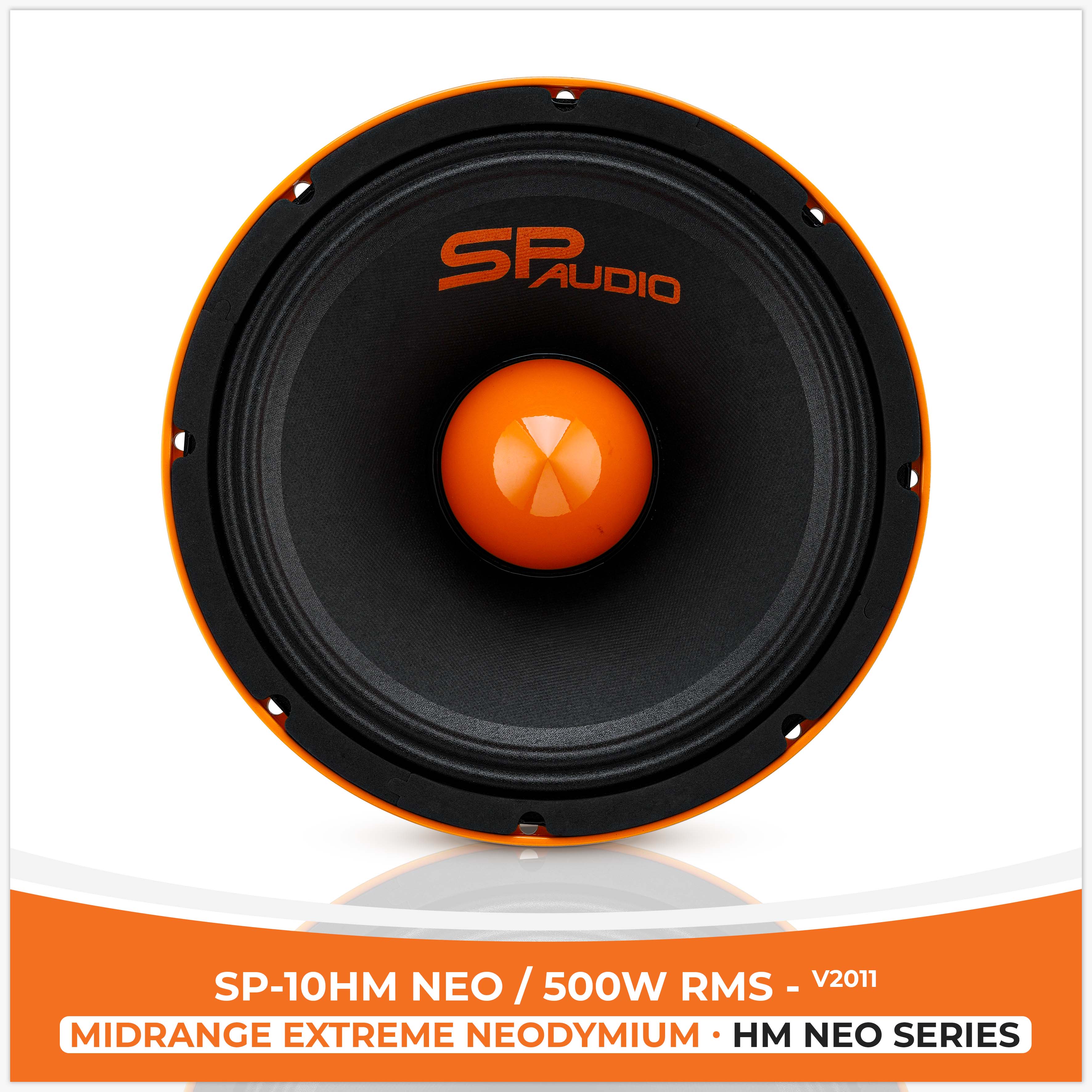 SP 10HM NEO MIDRANGE EXTREME 10"/25CM NEO MAGNET 500W RMS, V2011 (UNIT PRICE)