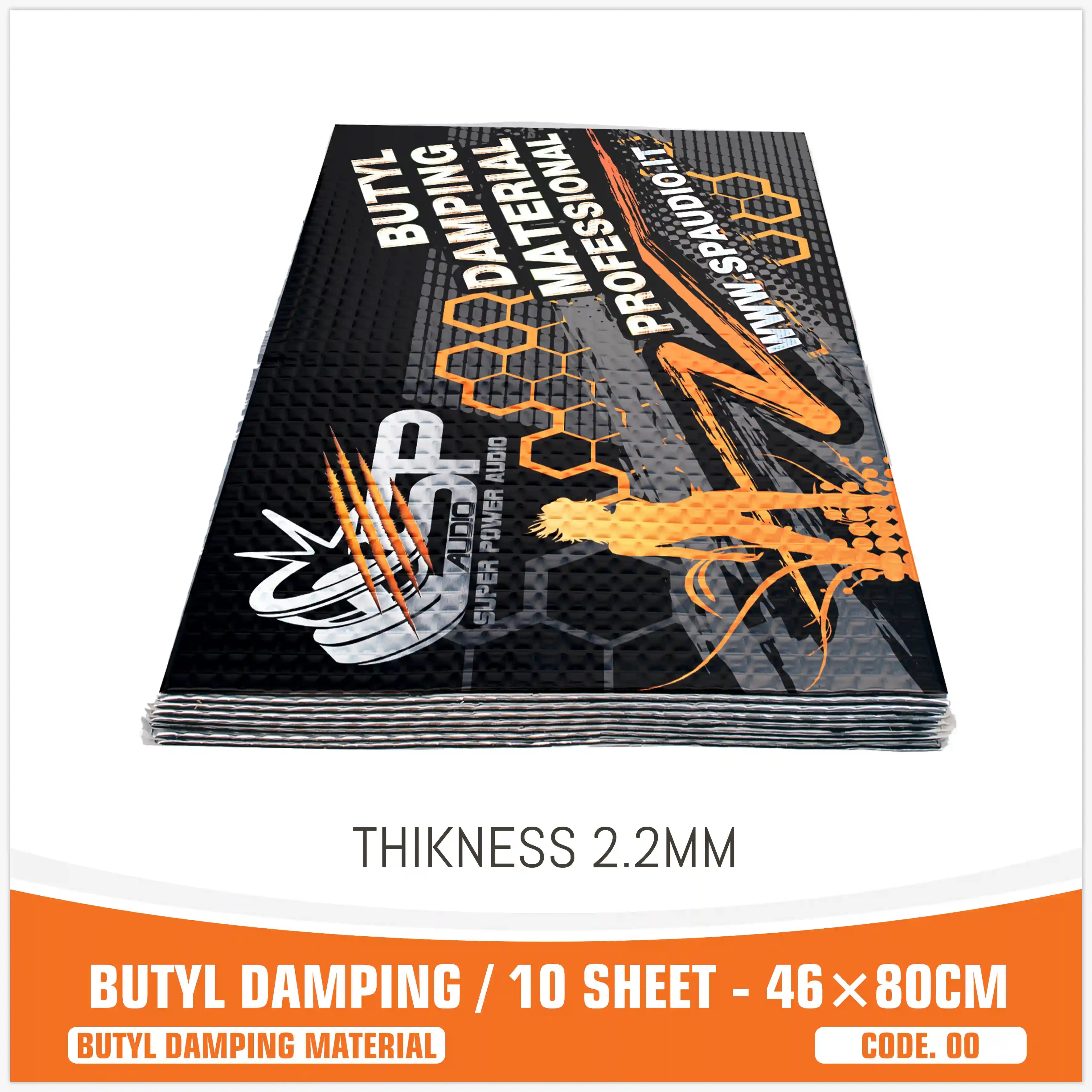 BUTYL MATERIAL 10 SHEET NEW - THICKNESS 2.2mm