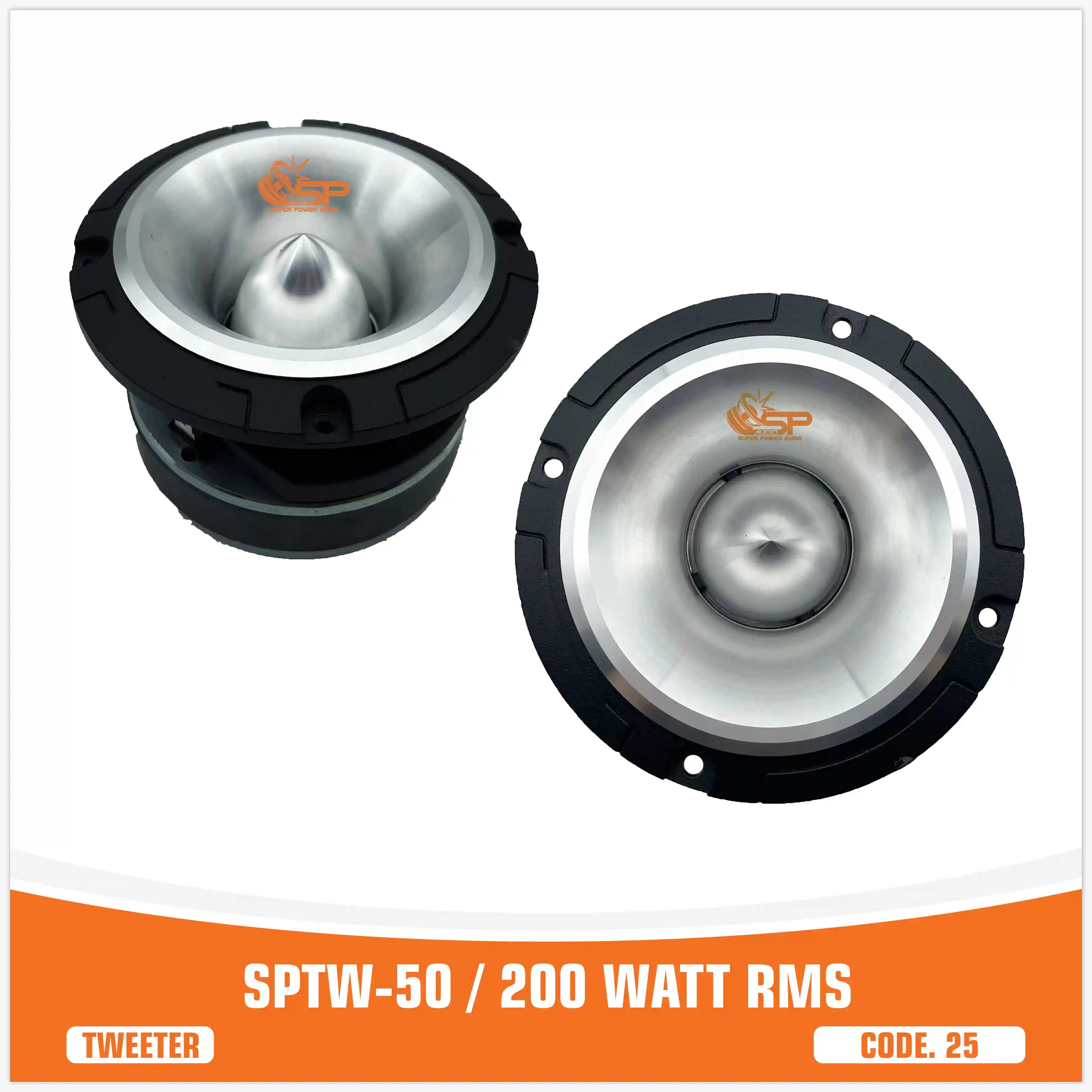 SP TW 50 BULLET TWEETER 200W RMS (UNIT PRICE)