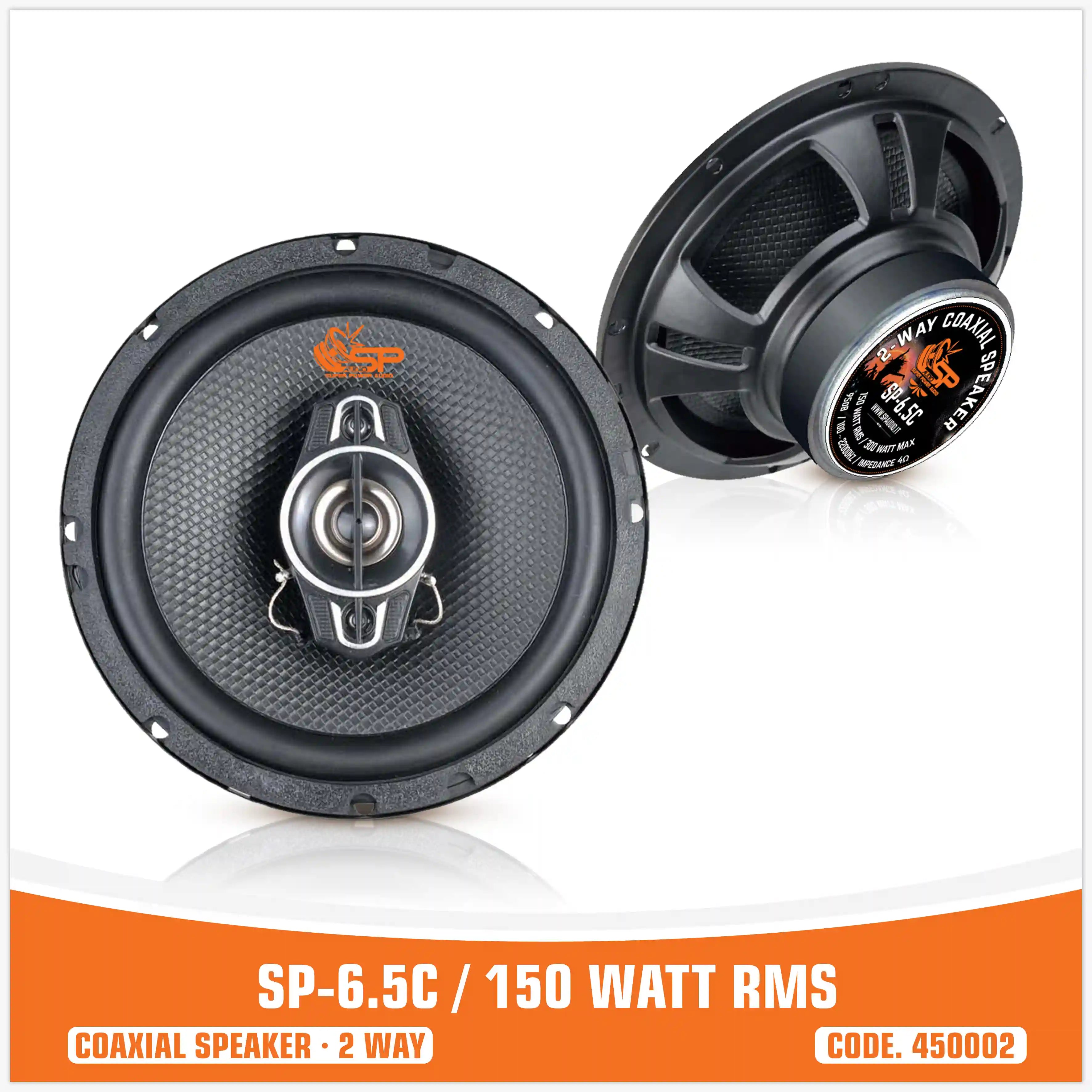 SP 6.5C COAXIAL SPEAKERS 6.5"/16.5CM (PAIR PRICE)