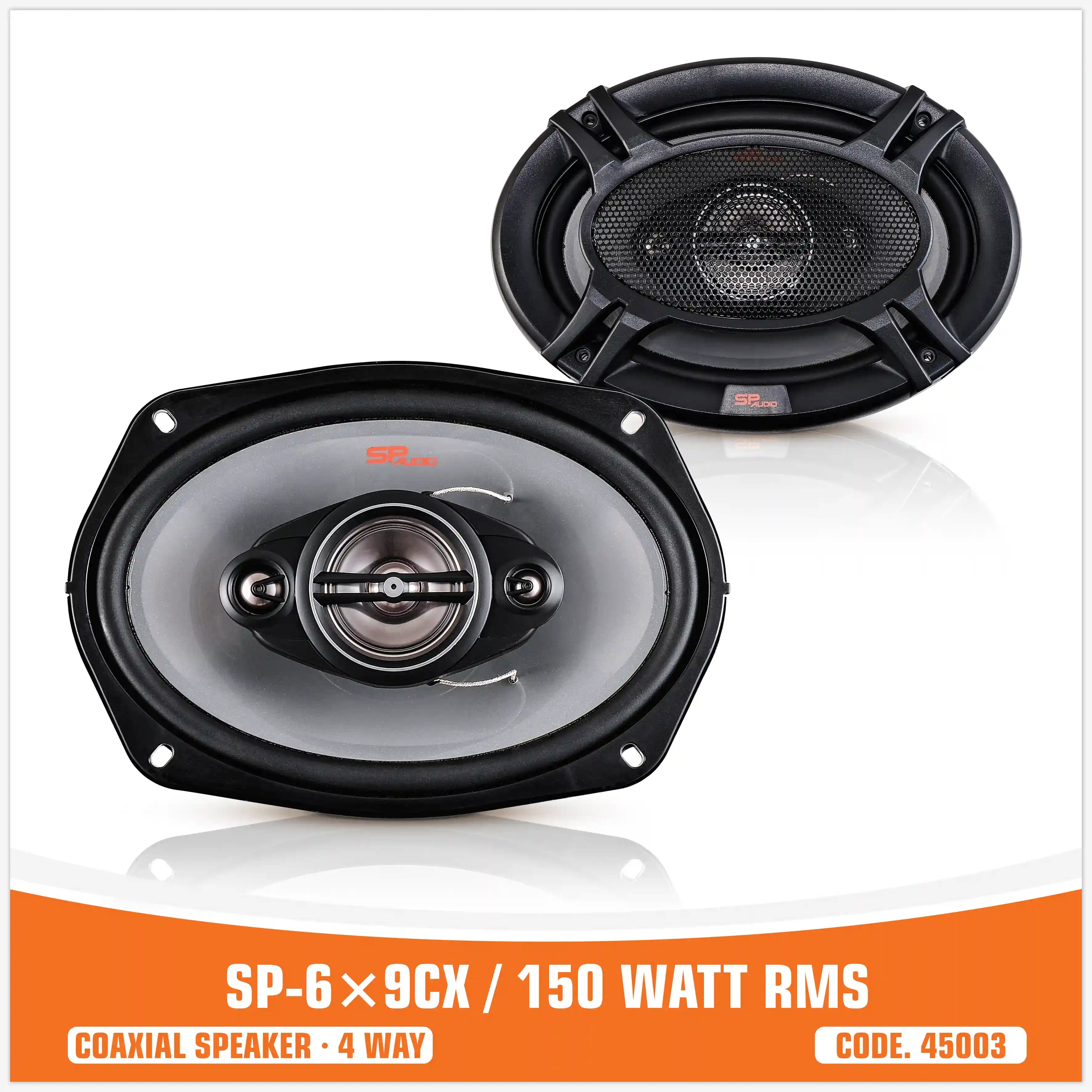 SP 6X9CX COAXIAL SPEAKERS 6X9"/16X22CM 150W RMS (PAIR PRICE)