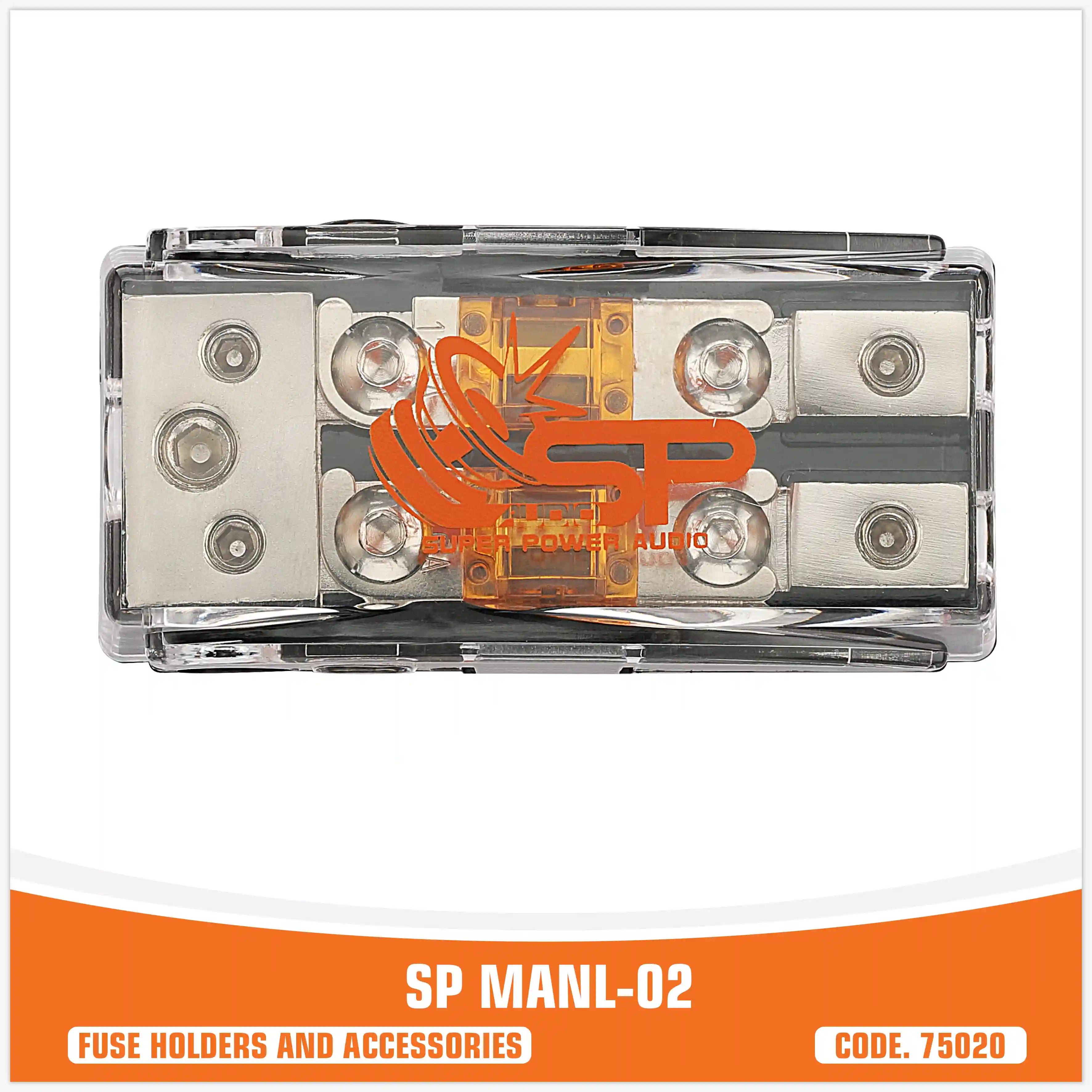 SP MAN 02 FUSEHOLDER 1x0Ga+2x4GA IN + 2x8 GA OUT ( UNIT PRICE)