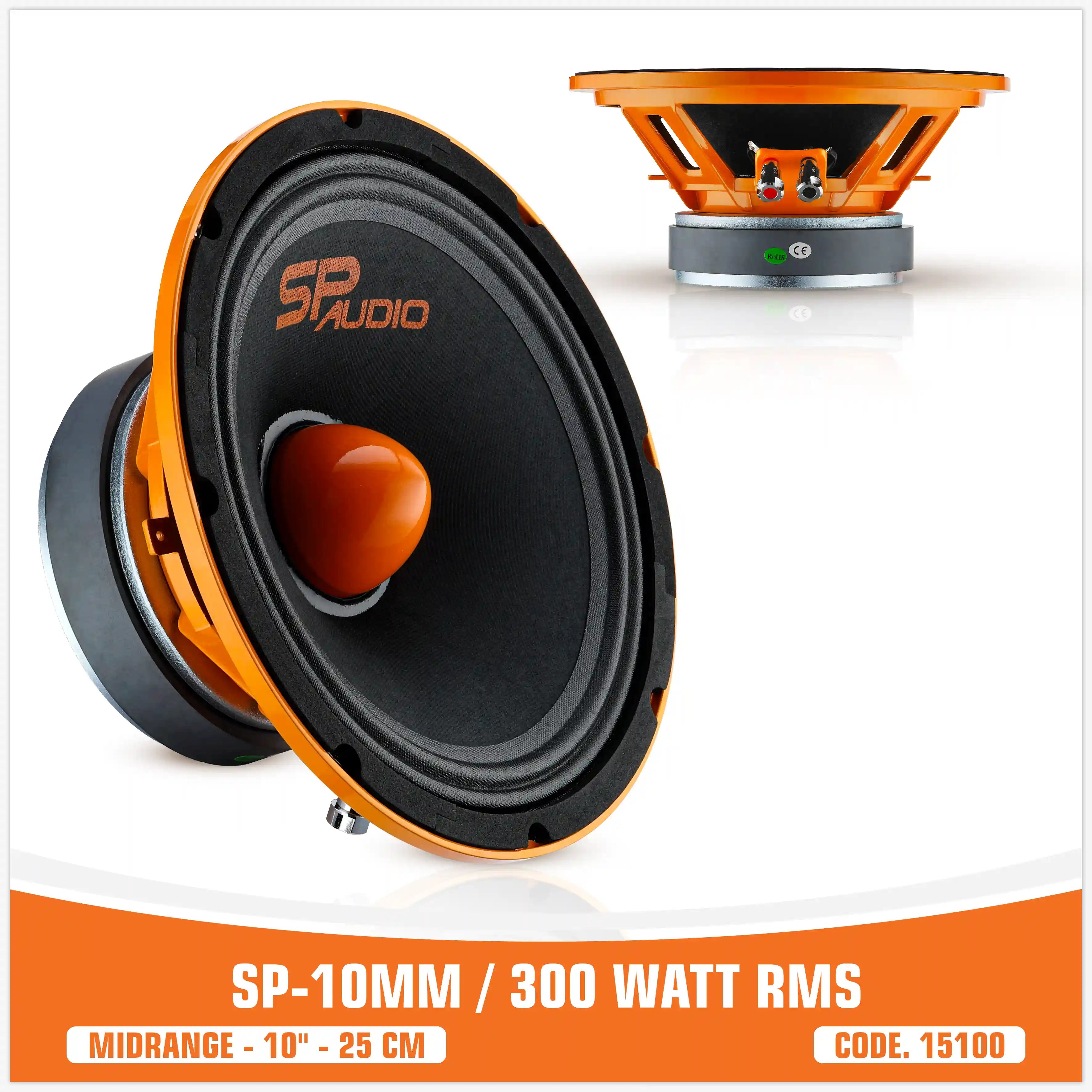SP 10MM MIDRANGE EXTREME 10"/25CM 300W RMS (UNIT PRICE)