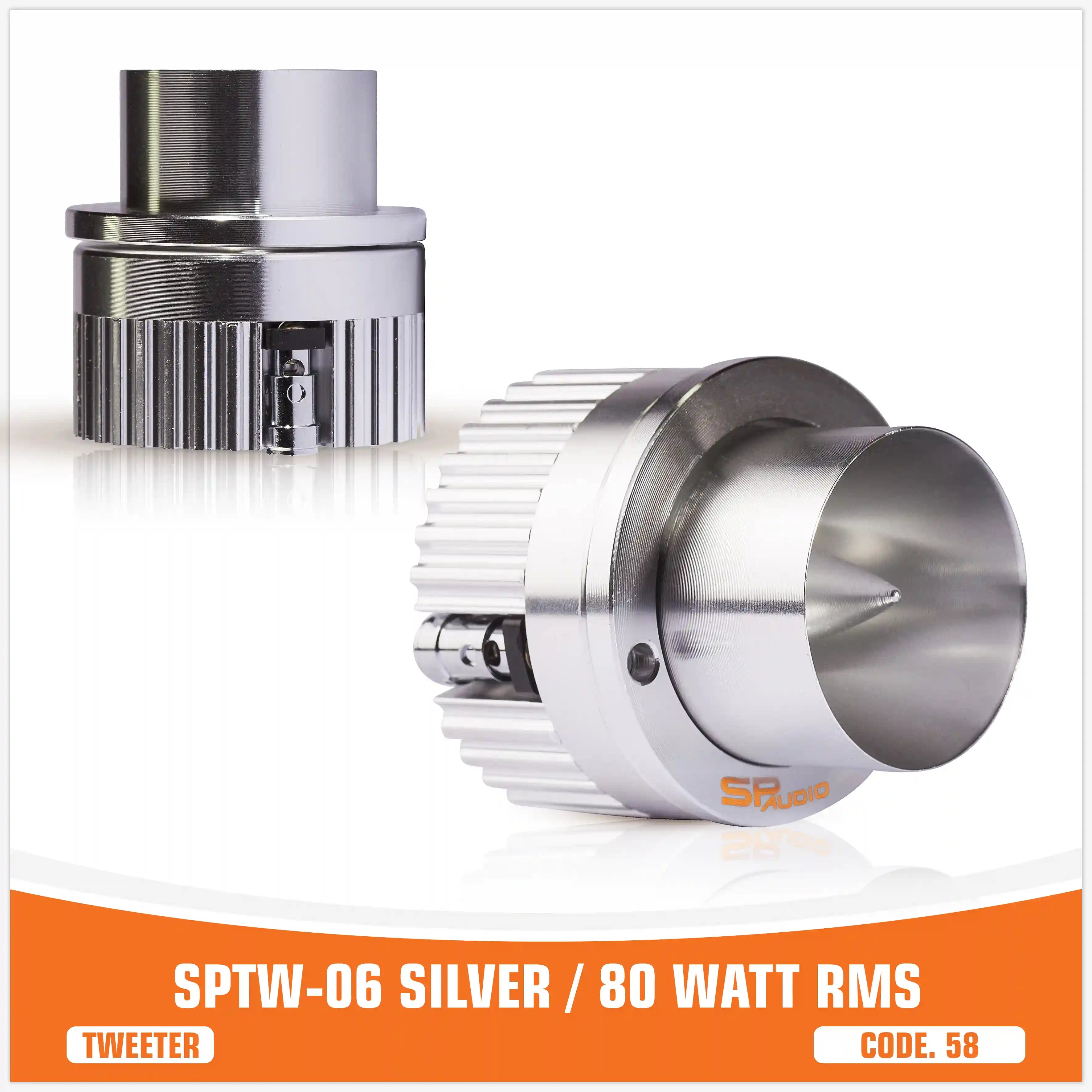 SP TW 06 SILVER BULLET TWEETER 80W RMS (UNIT PRICE)