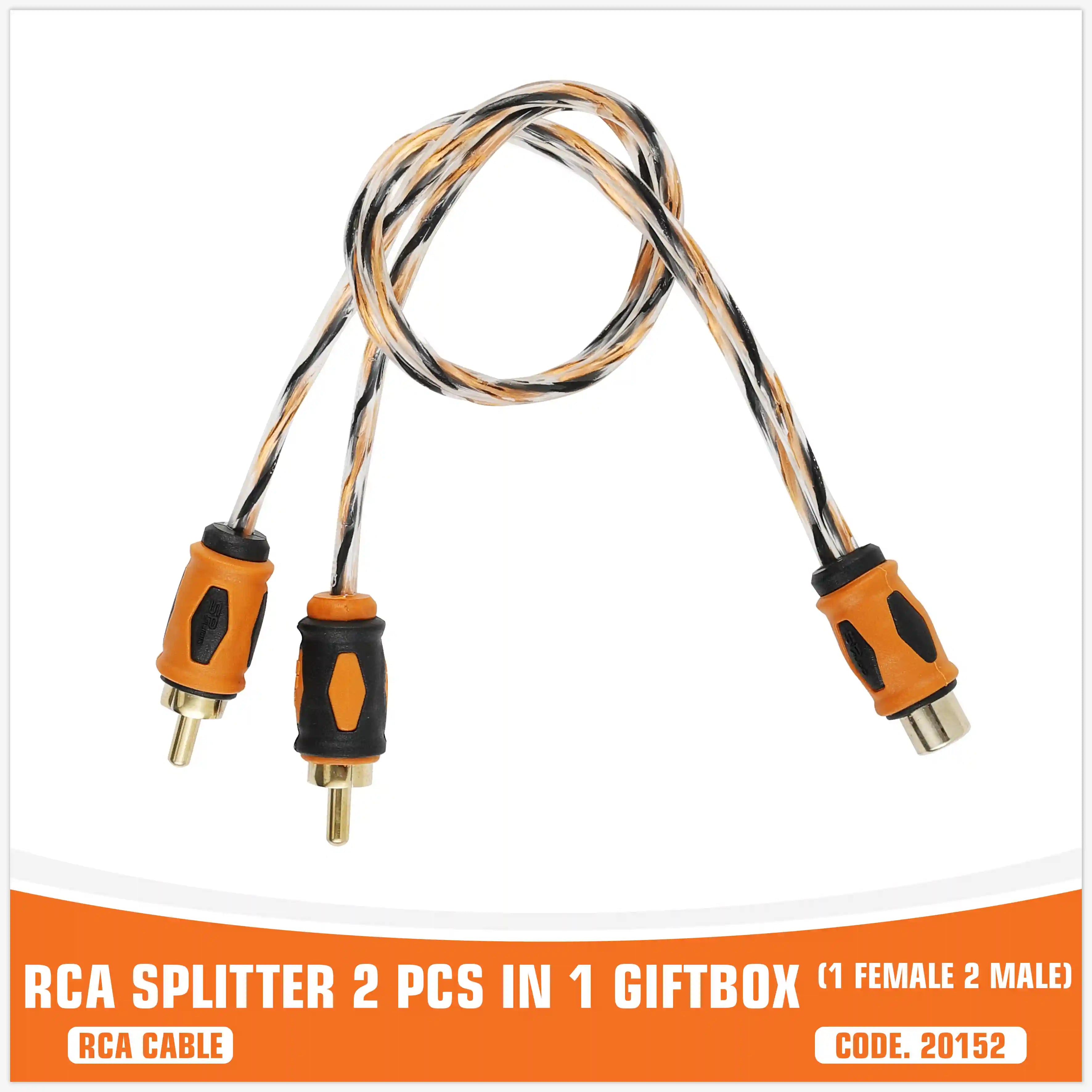 SP Y-CABLE(1F2M) CABLE FOR SPLIT RCA (UNIT PRICE)