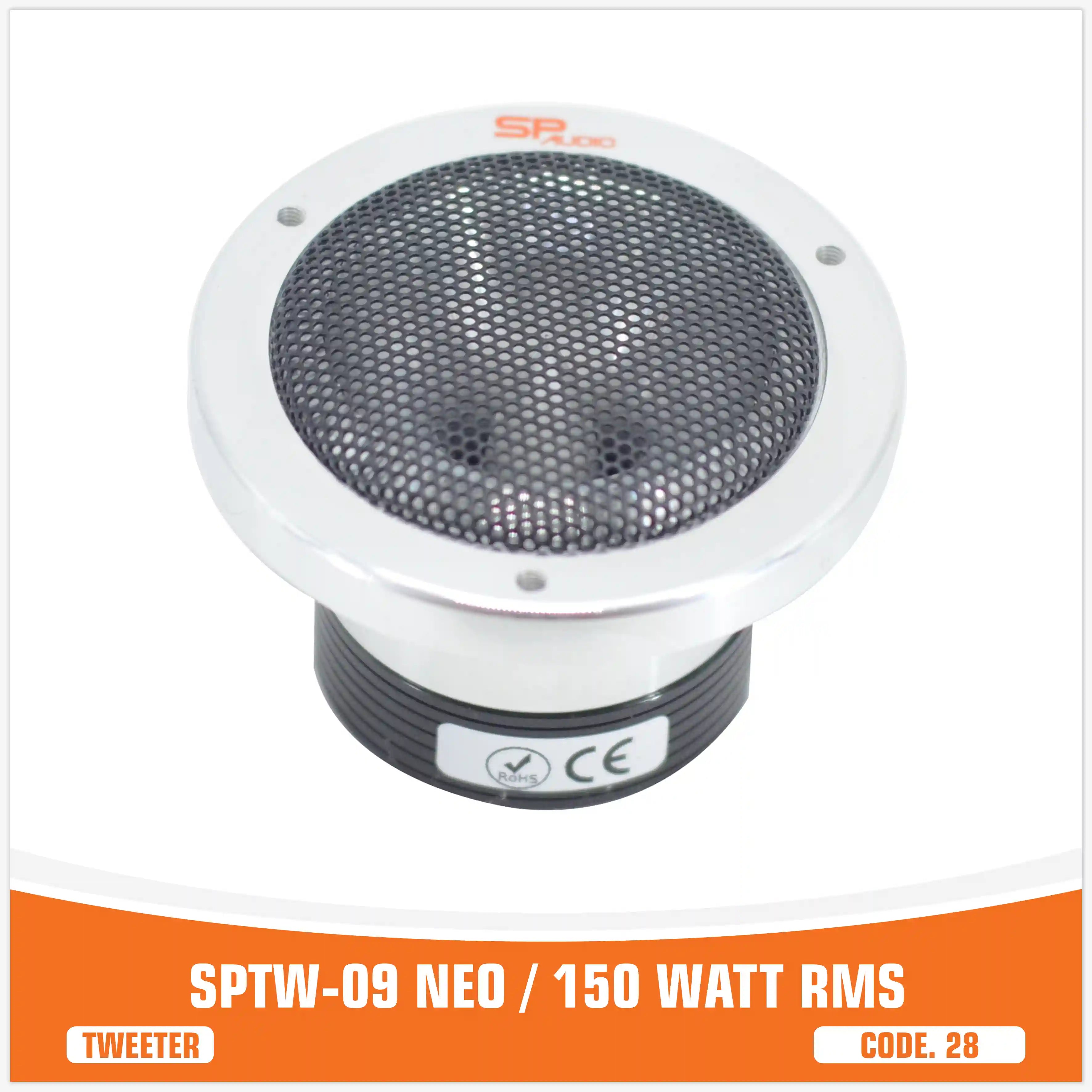SP TW 09 NEO BULLET TWEETER NEO MAGNET 150W RMS (UNIT PRICE)