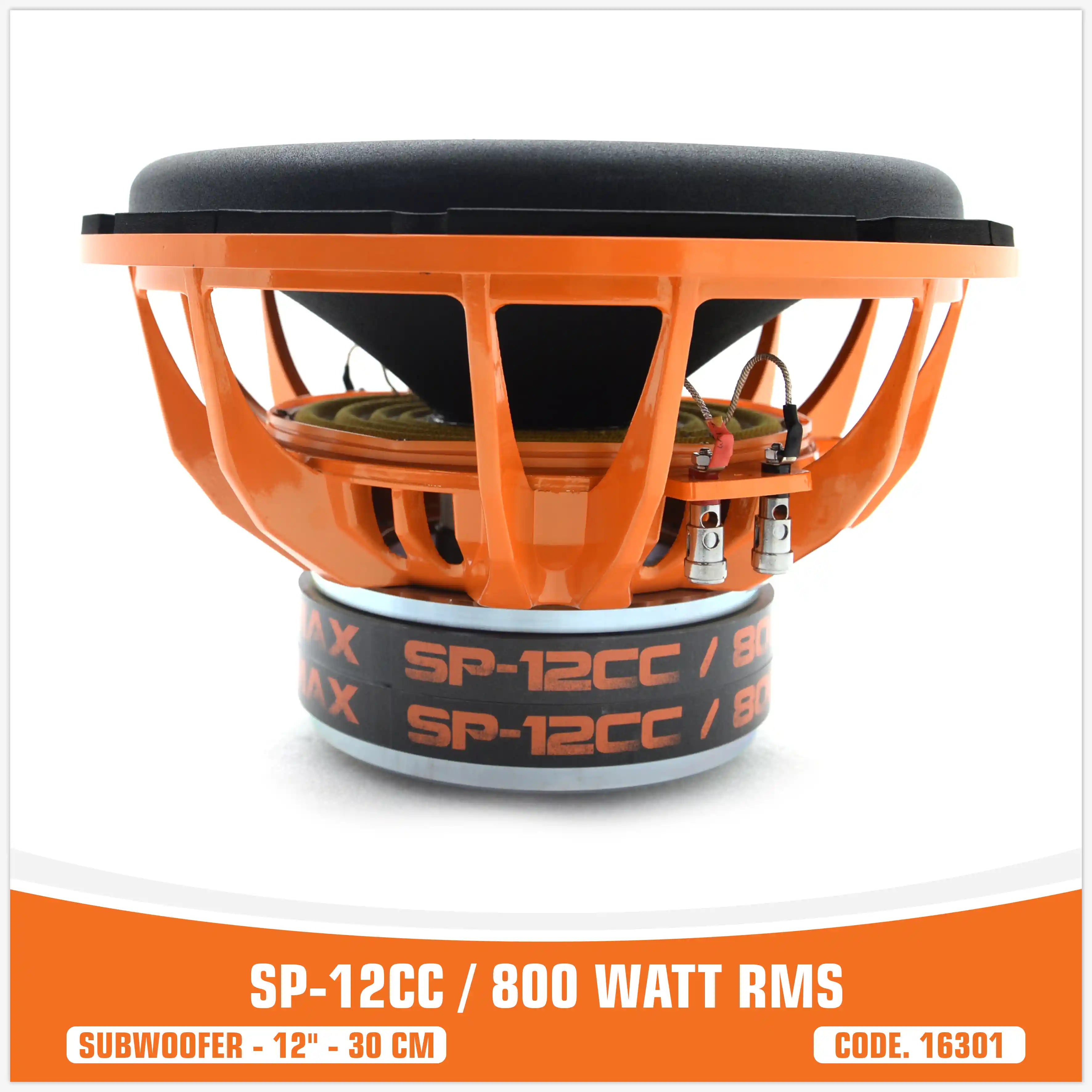 SP 12CC SUBWOOFER 12"/30CM 800W RMS (UNIT PRICE)