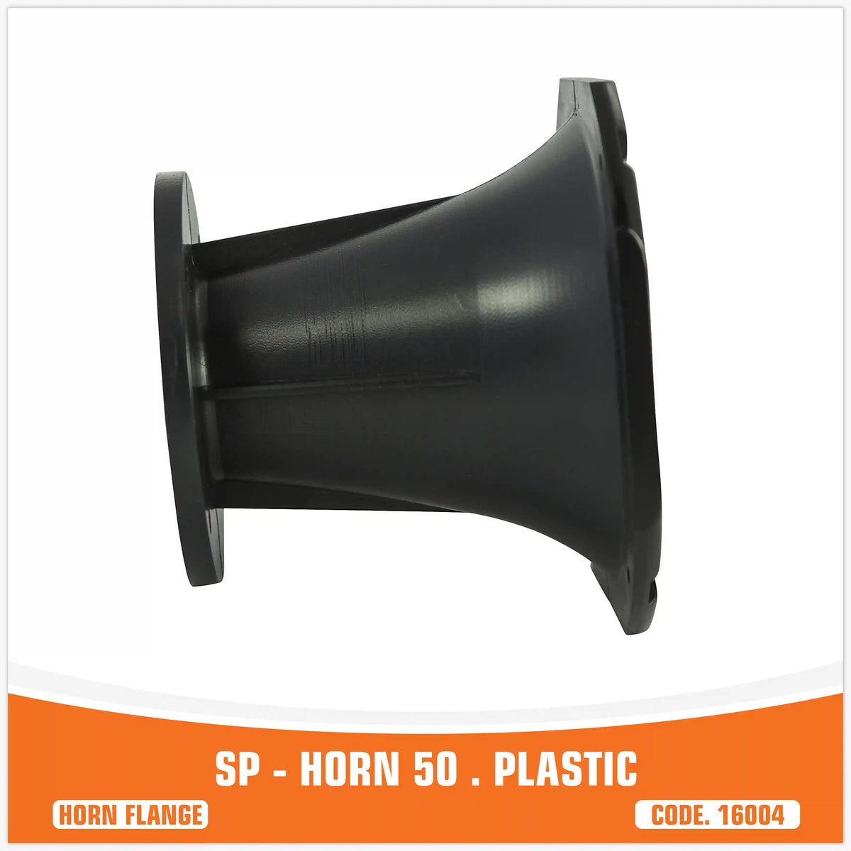 SP-HORN 50 brida de corneta negra de plástico para driver de compresión – SP Audio – vista 4