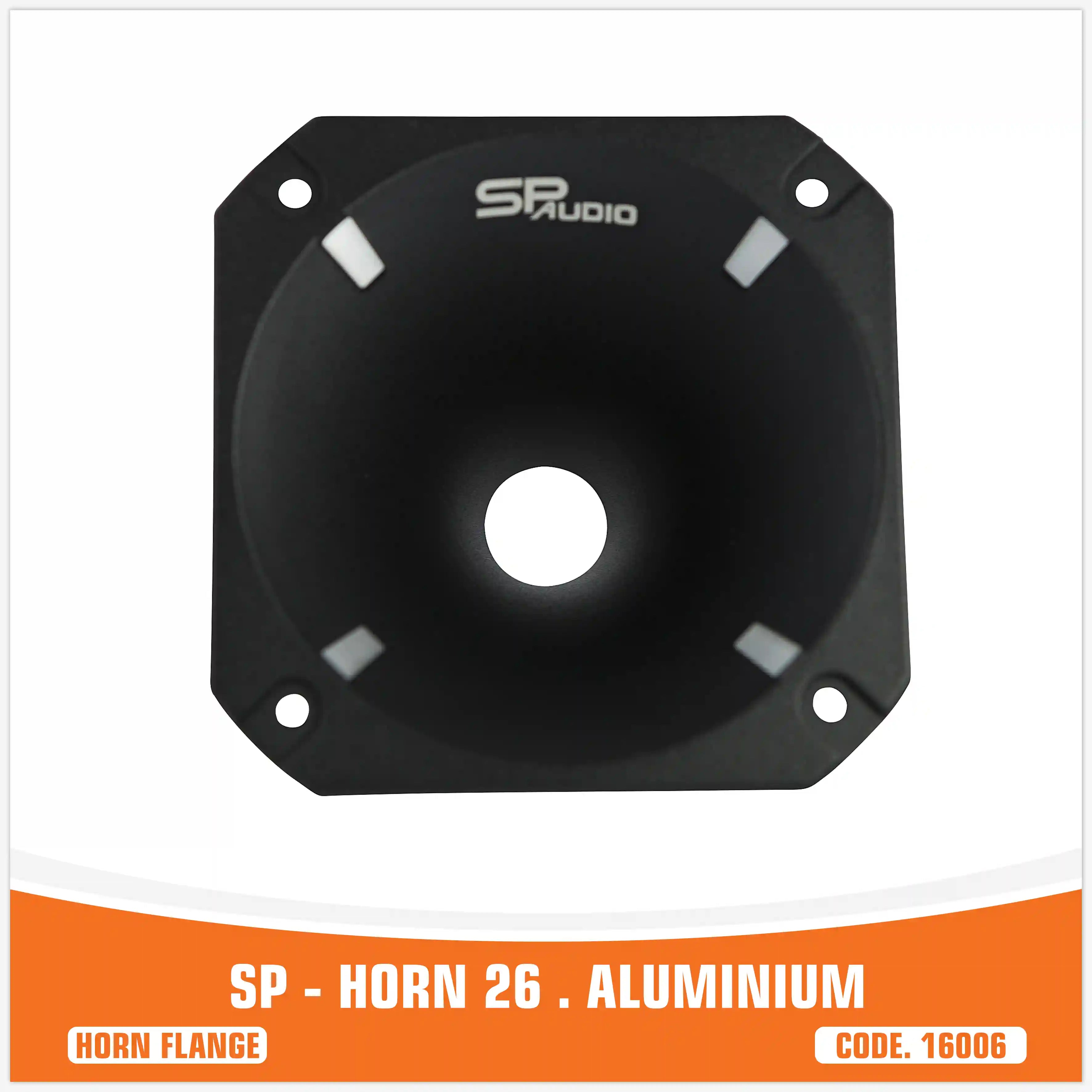 SP HORN 26 ALUMINIUM HORN FOR DRIVER WITH SCREW (UNIT PRICE)
