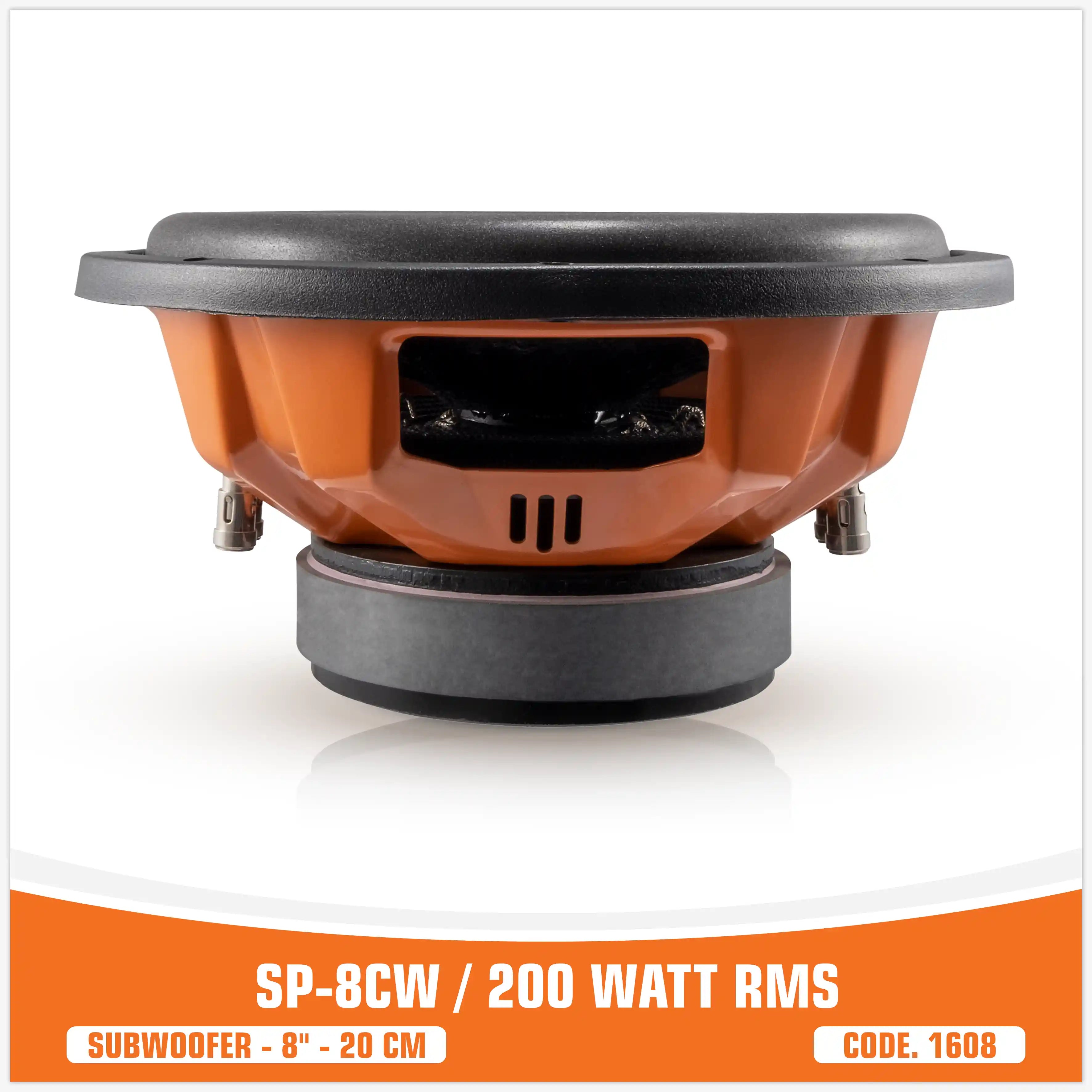 SP 8CW ENTRY LEVEL SUBWOOFER 8"/20CM 200WATT RMS (UNIT PRICE)