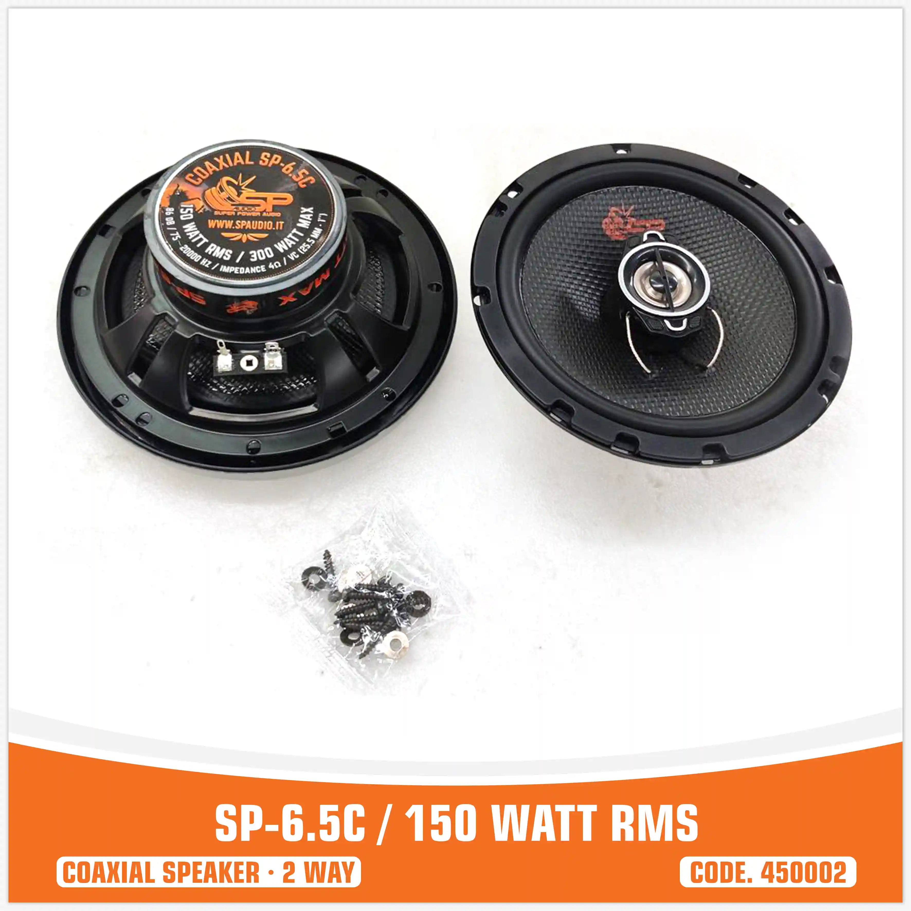 SP 6.5C COAXIAL SPEAKERS 6.5"/16.5CM (PAIR PRICE)