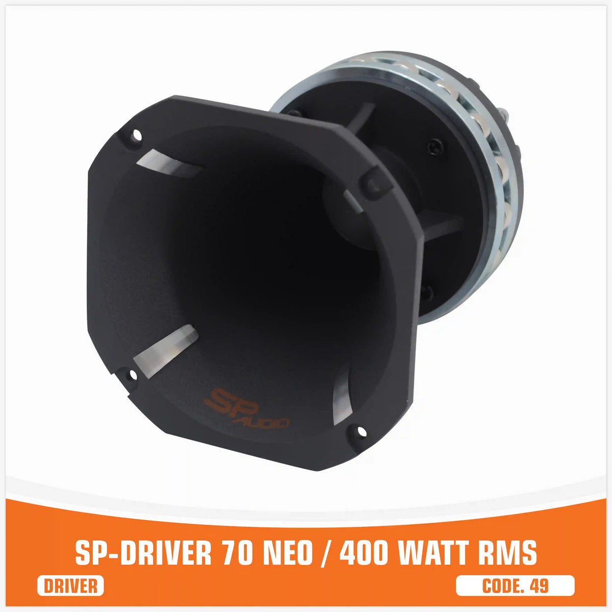SP DRIVER 70 NEO complete compression driver with horn, neodymium magnet 400W RMS – SP Audio – view 7