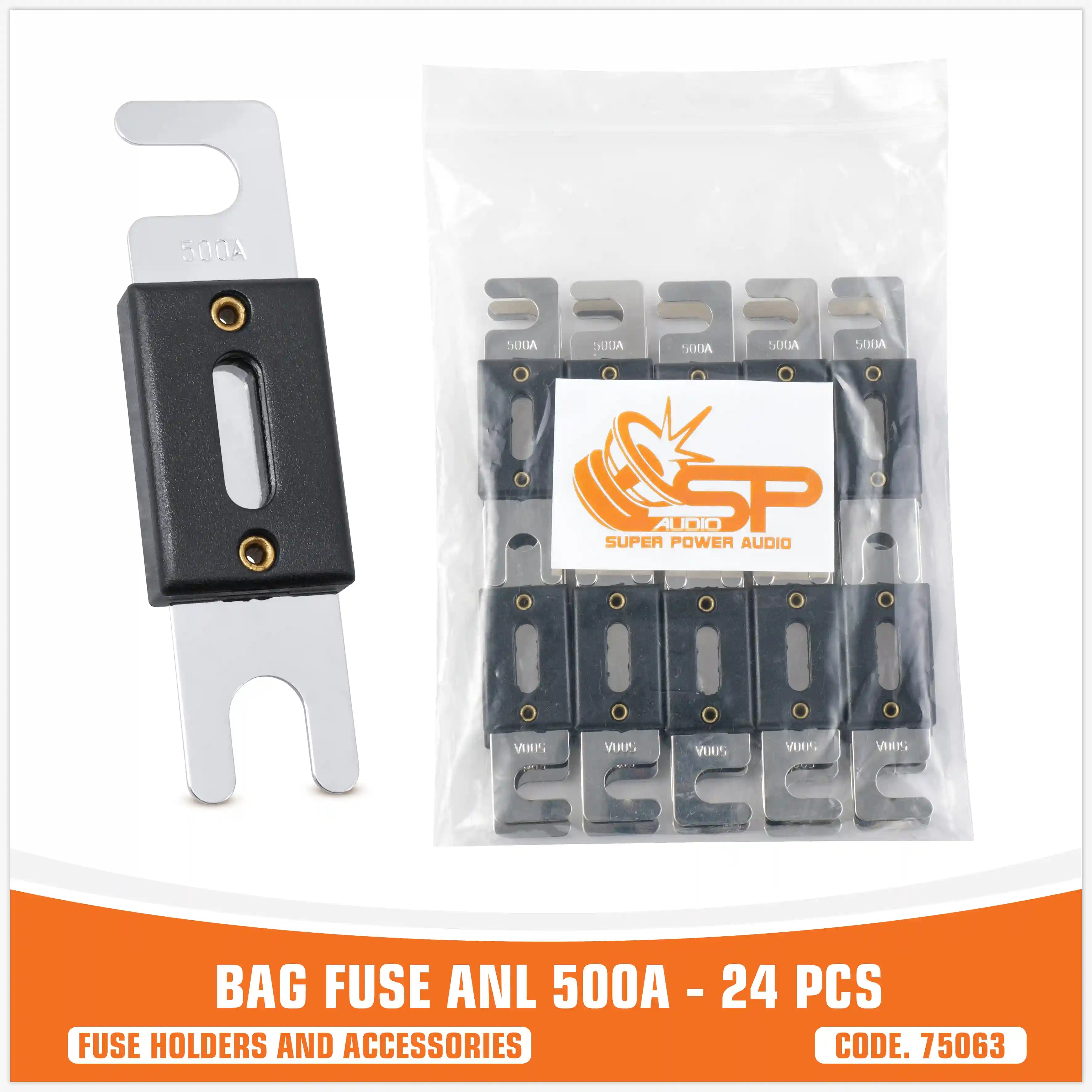 SP ANL 500A FUSE BAG MAXY ANL 24 PCS (PRICE FOR PACK)