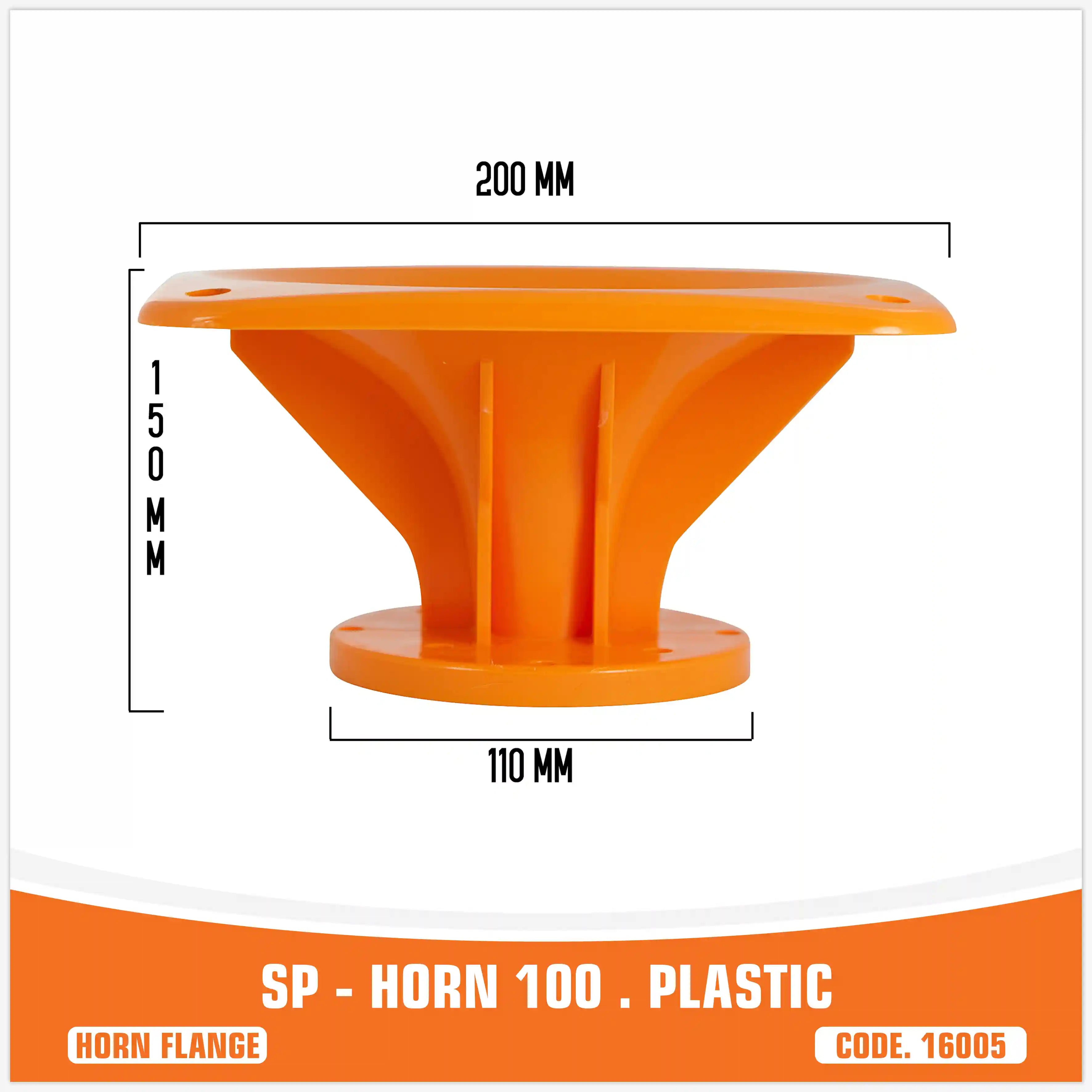 SP- CORNETA 100 (PLÁSTICO) (PRECIO UNITARIO)