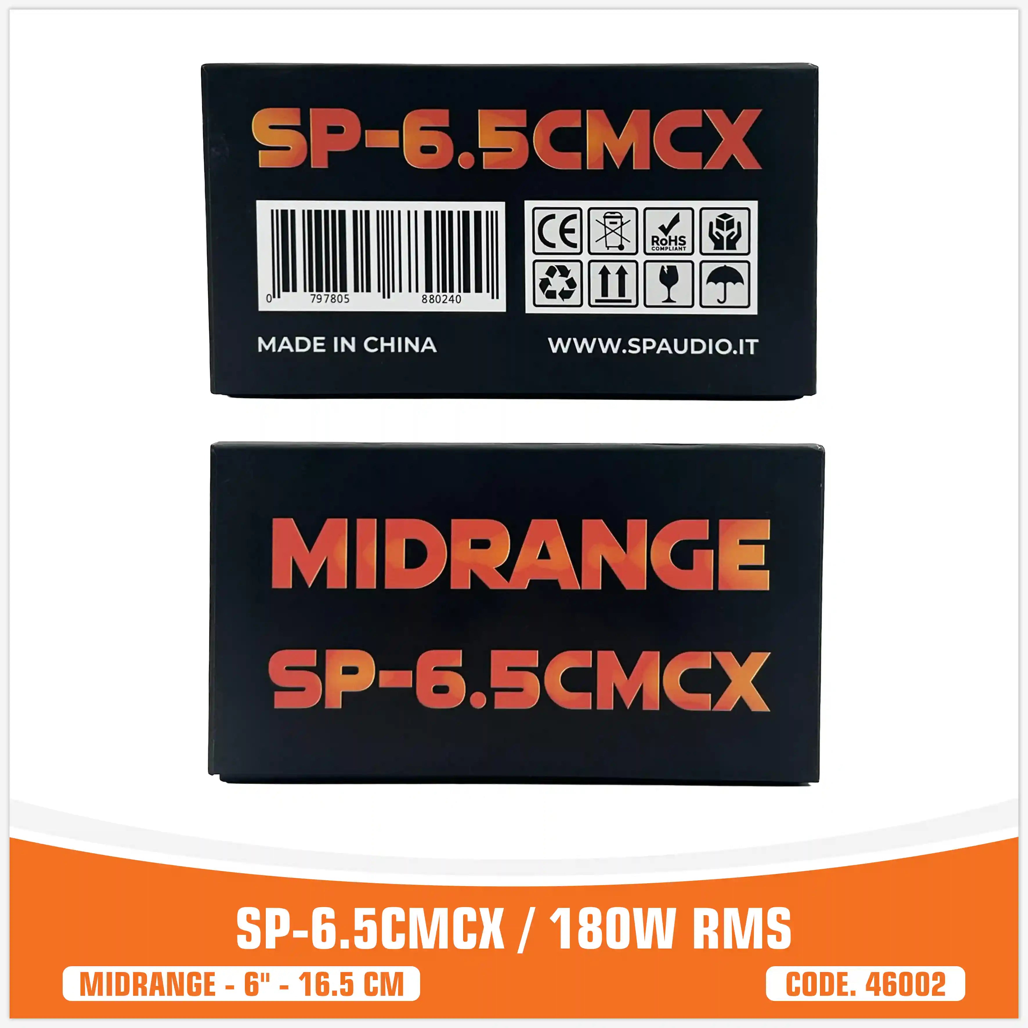 SP 6.5CM CX  MIDRANGE 6.5"/16.5CM 180W RMS (PAIR PRICE)