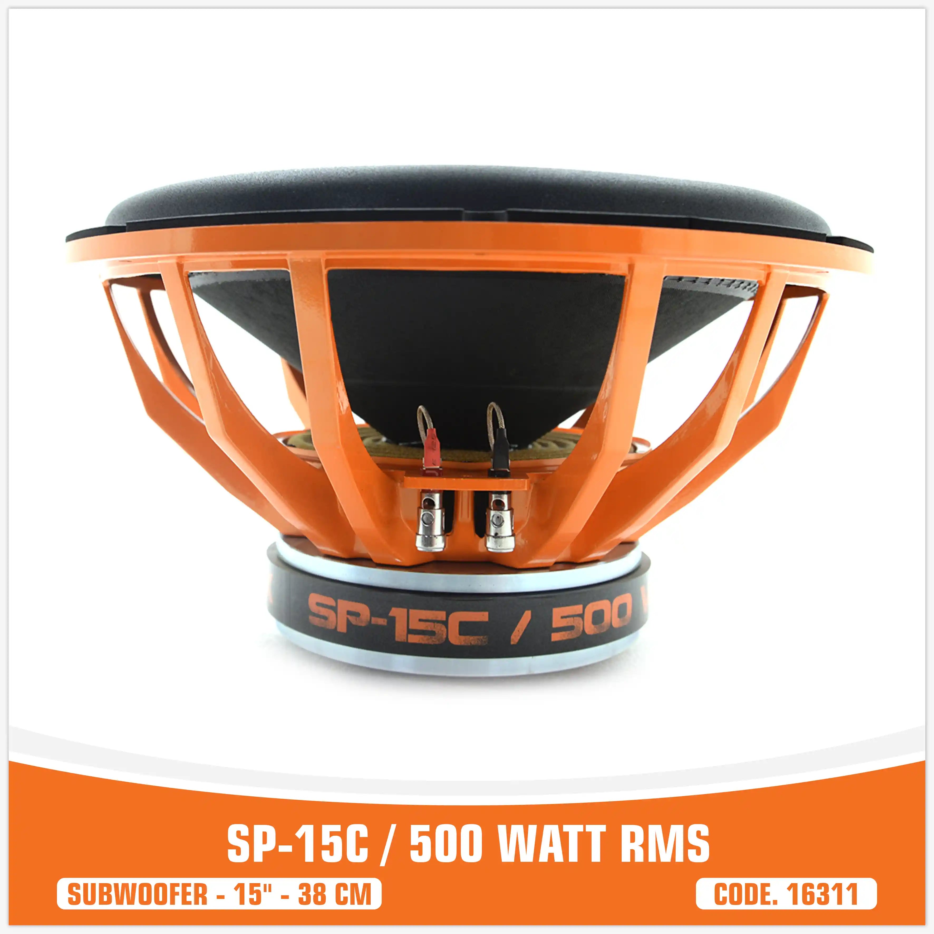 SP 15C SUBWOOFER 15"/38CM 500W RMS (UNIT PRICE)