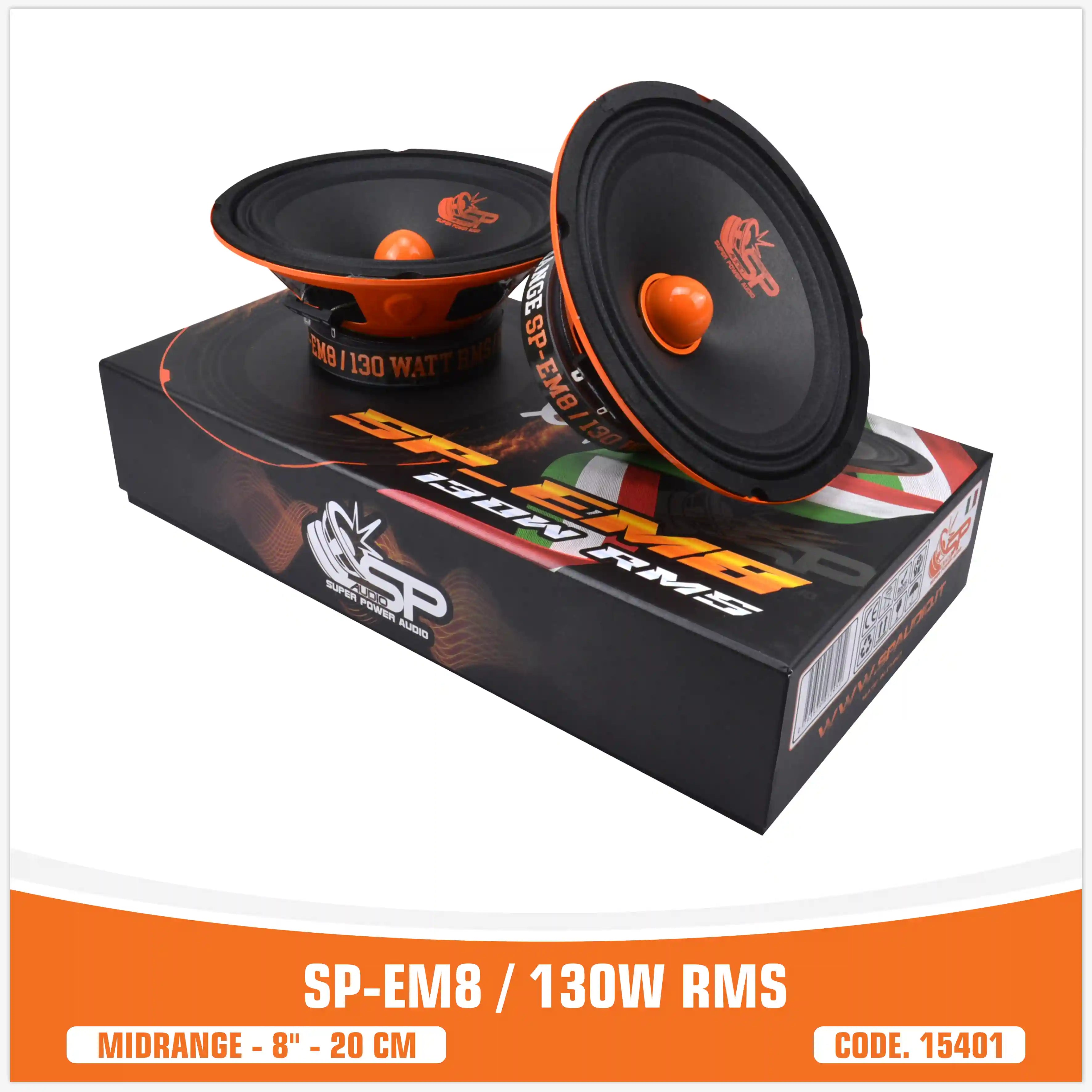 SP-EM8 / 130W RMS (PAIR PRICE)