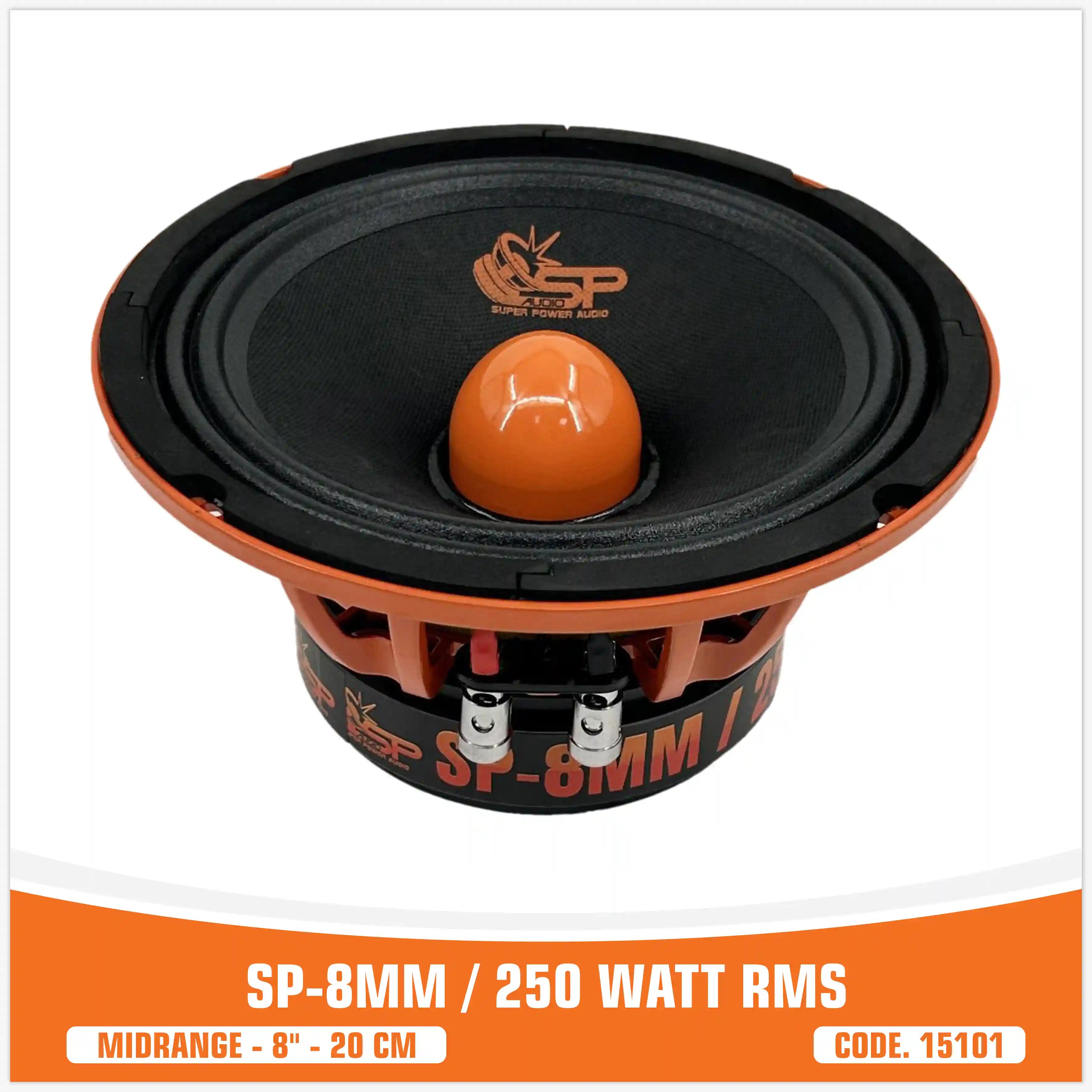 SP 8MM MIDRANGE EXTREME 8"/20CM 250W RMS (PAIR PRICE) NEW MODEL 2025